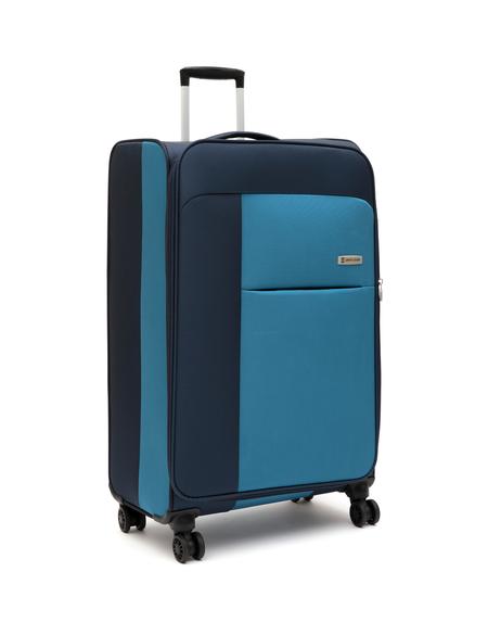 Lacivert Büyük Boy Kumaş Valiz - 50294161002