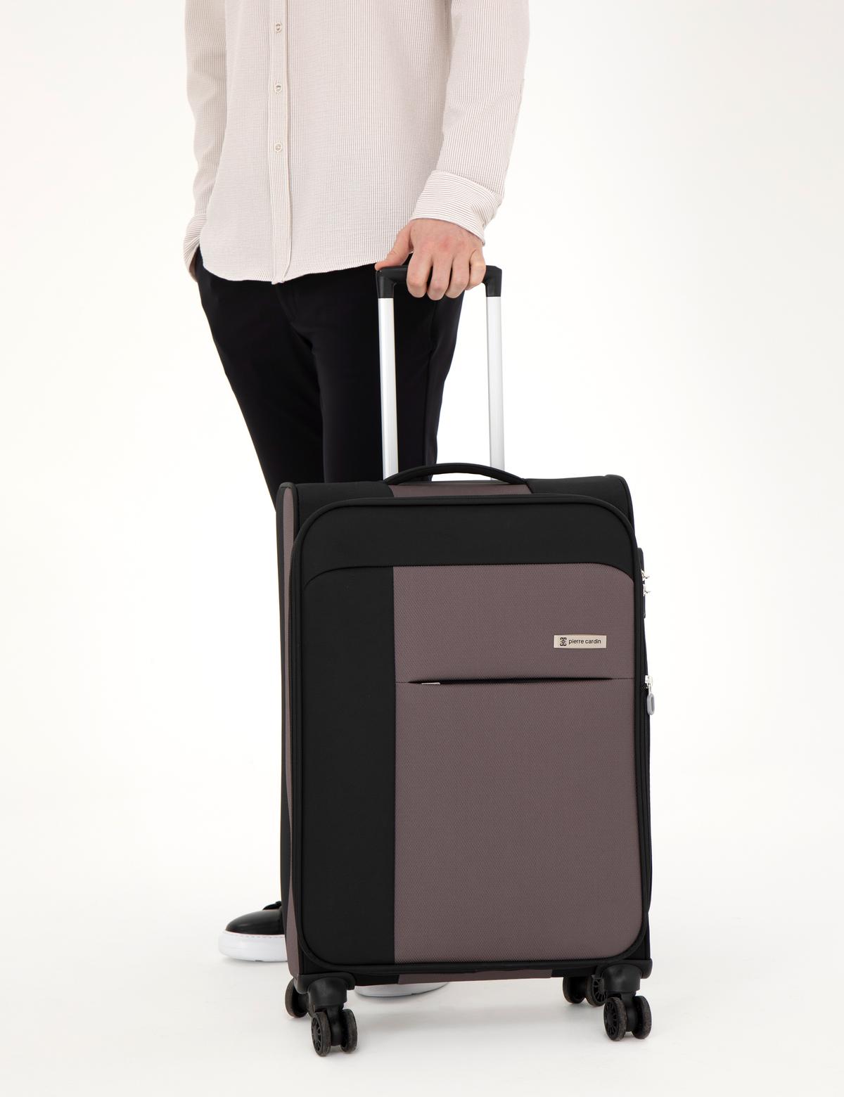 Siyah Orta Boy Kumaş Valiz - 50294162001