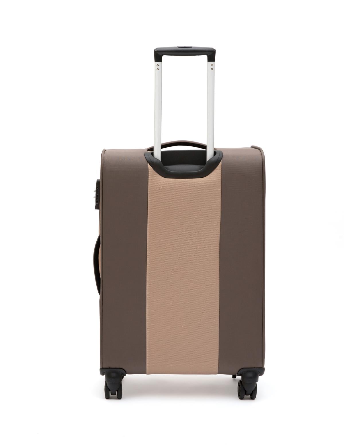 Bej Orta Boy Kumaş Valiz - 50294162003