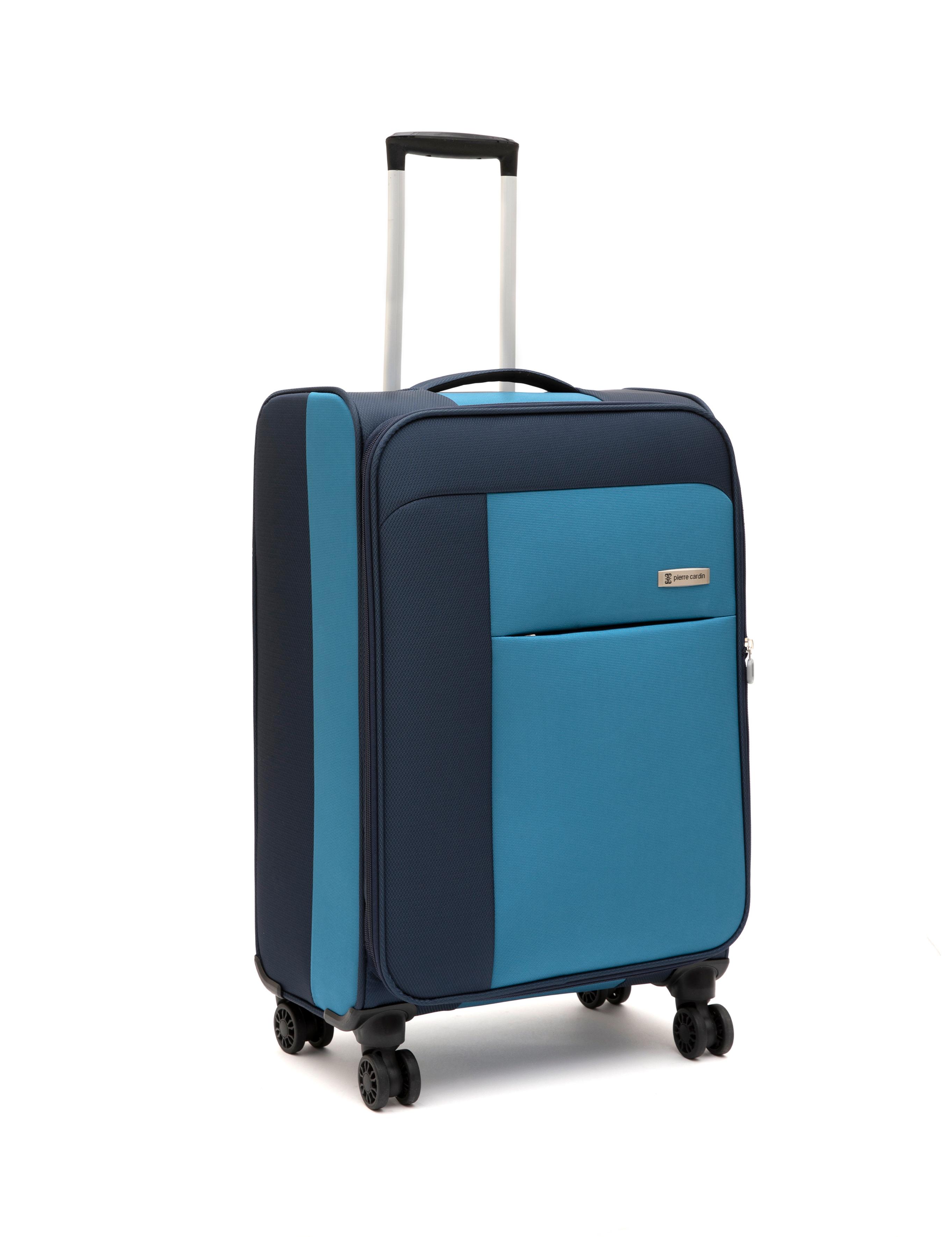 Lacivert Orta Boy Kumaş Valiz