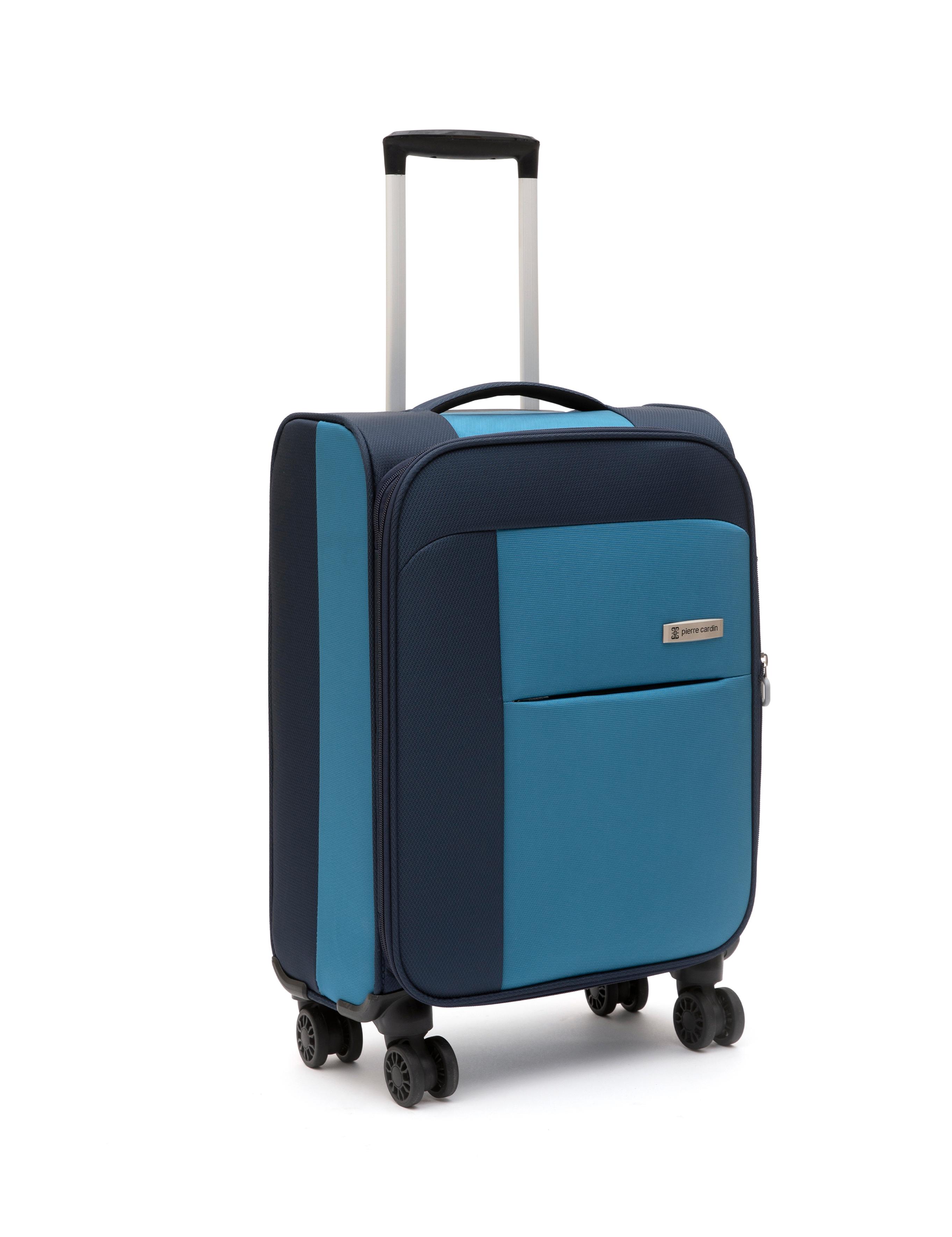 Lacivert Kabin Boy Kumaş Valiz