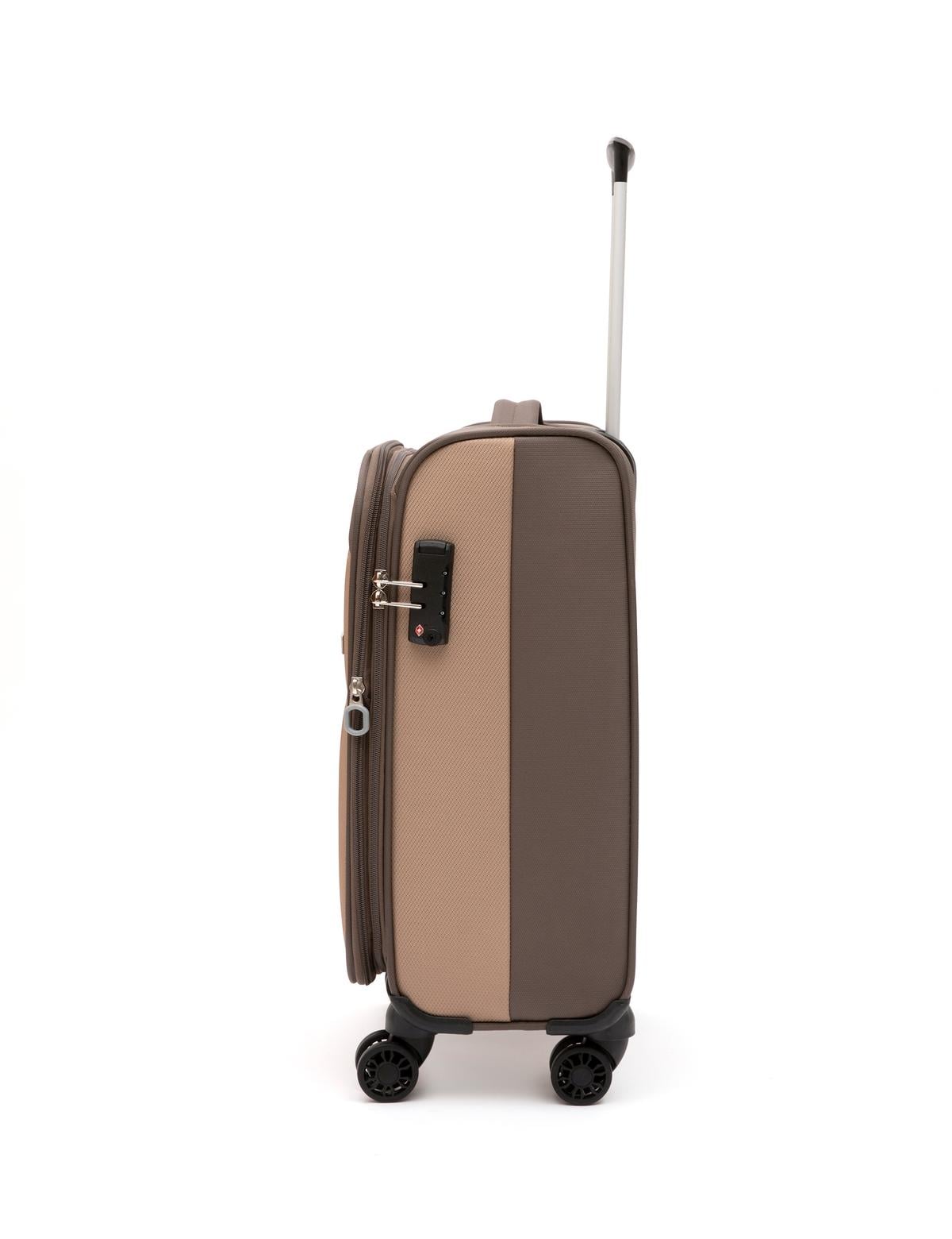 Bej Kabin Boy Kumaş Valiz - 50294163003