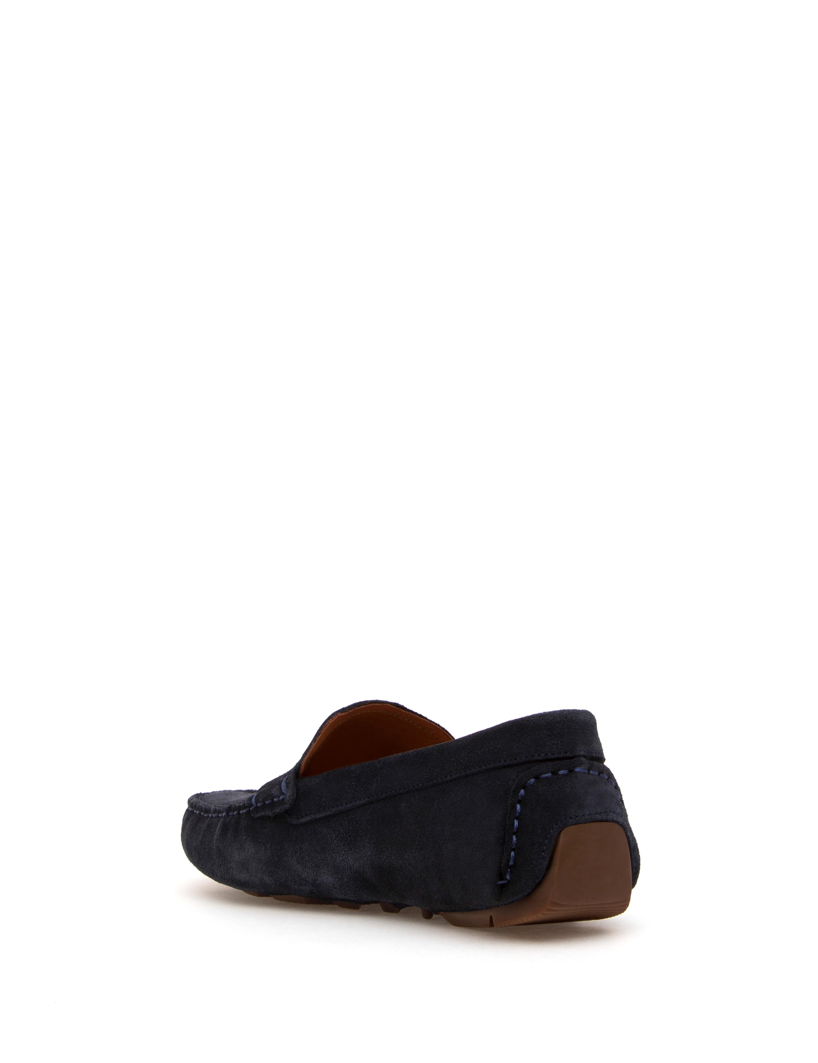 Lacivert %100 Deri Loafer Ayakkabı