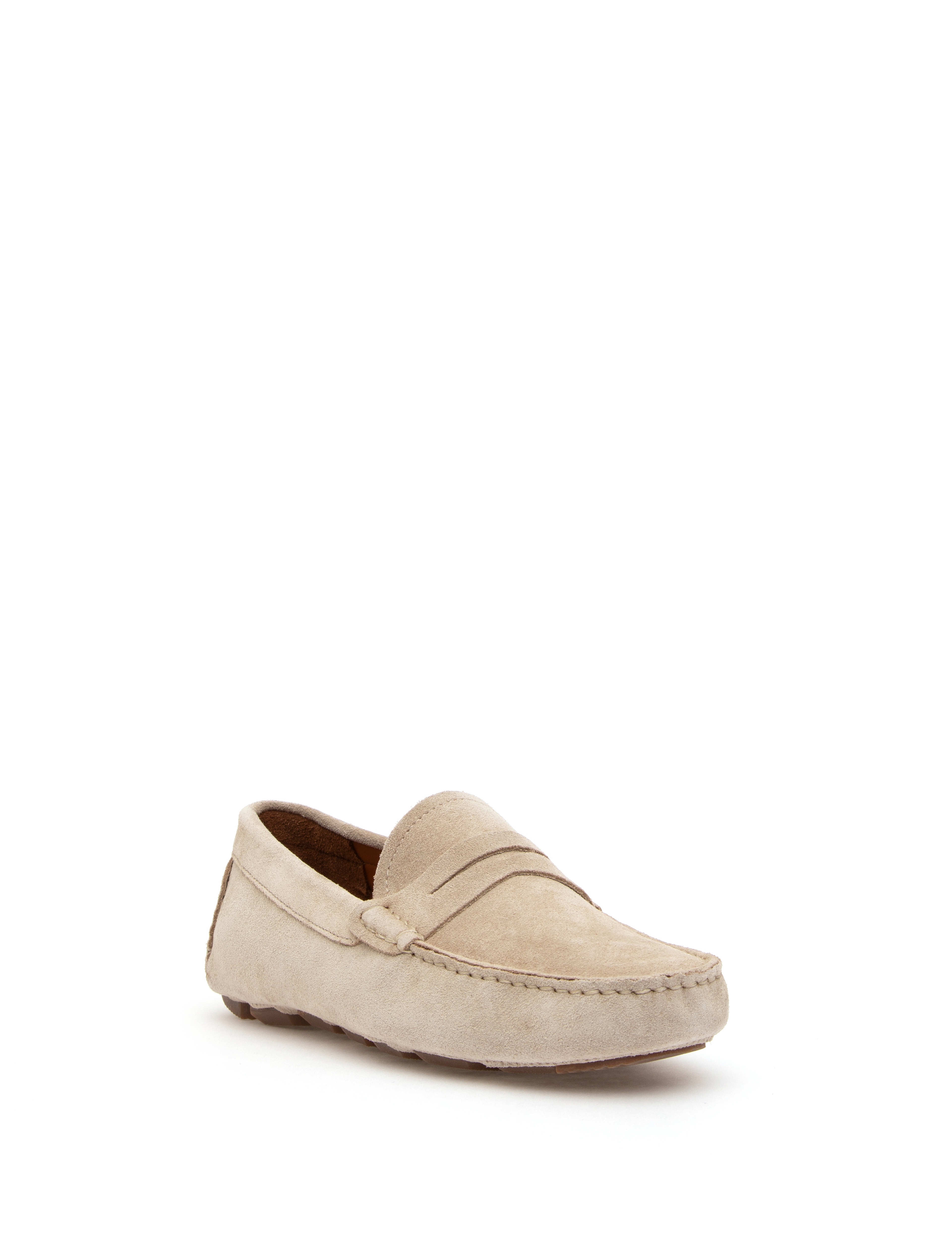 Bej %100 Deri Loafer Ayakkabı - Image 2
