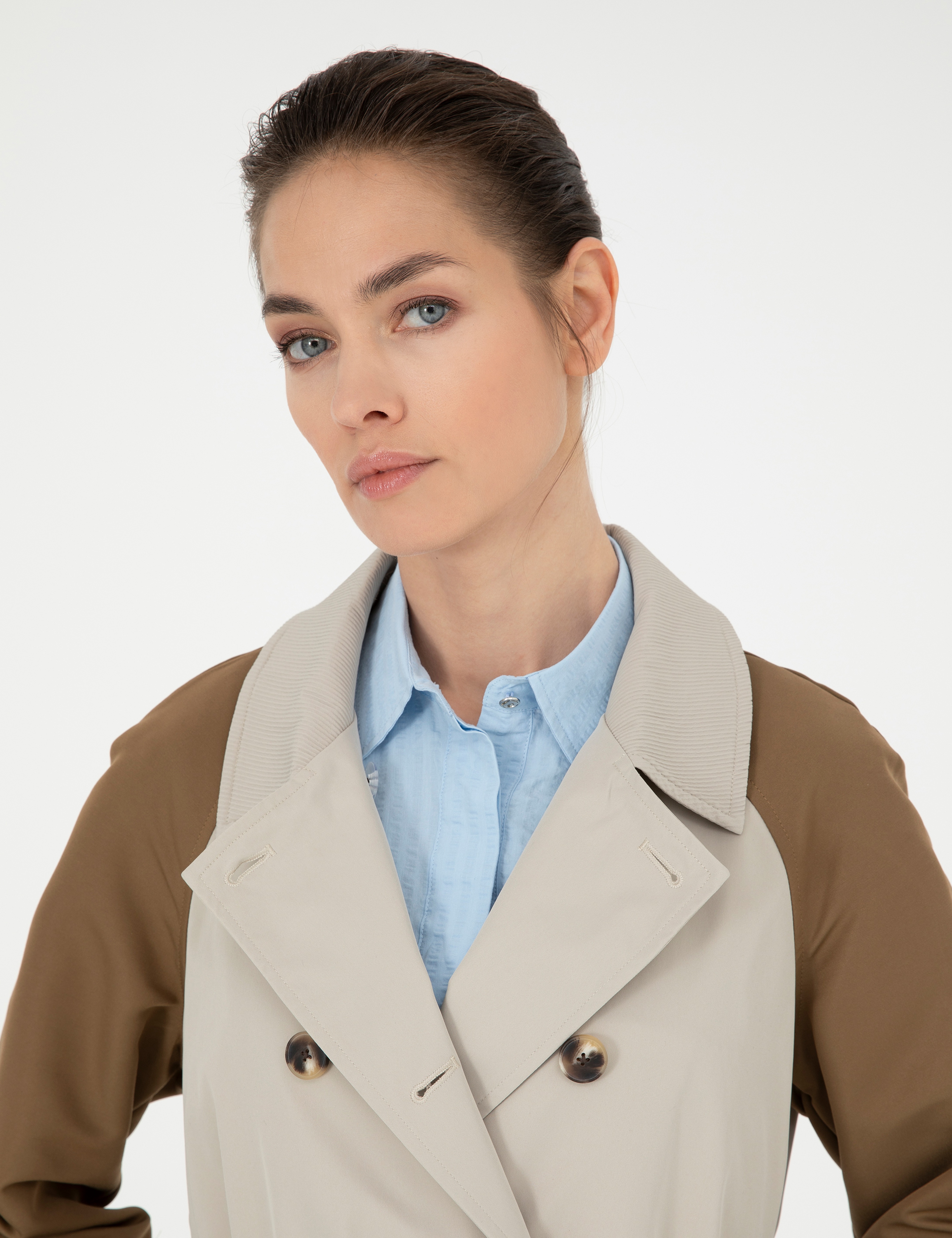Kum Regular Fit Trençkot - Image 2