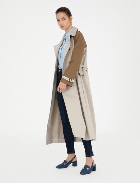 Kum Regular Fit Trençkot - 50282818013