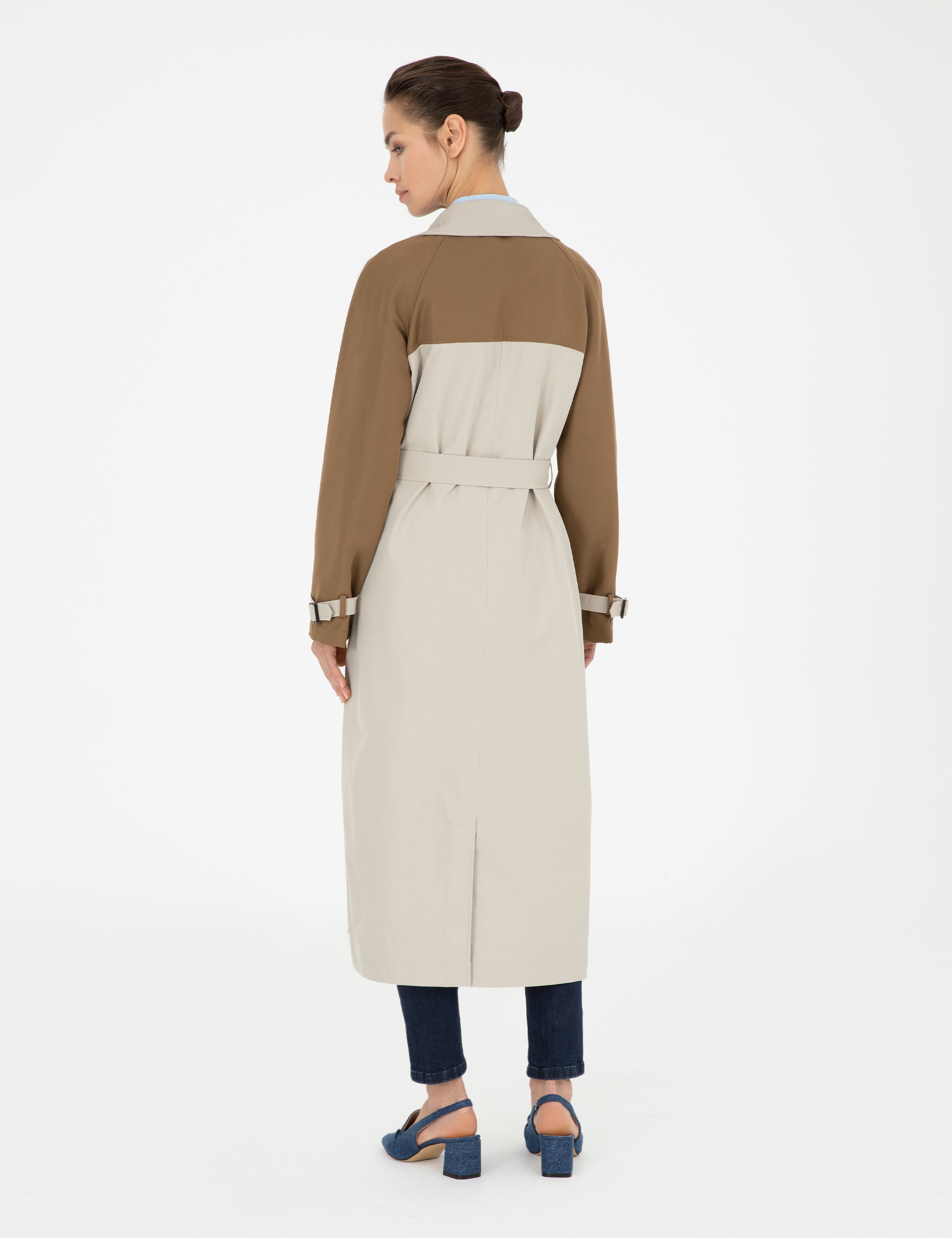 Kum Regular Fit Trençkot - Image 5