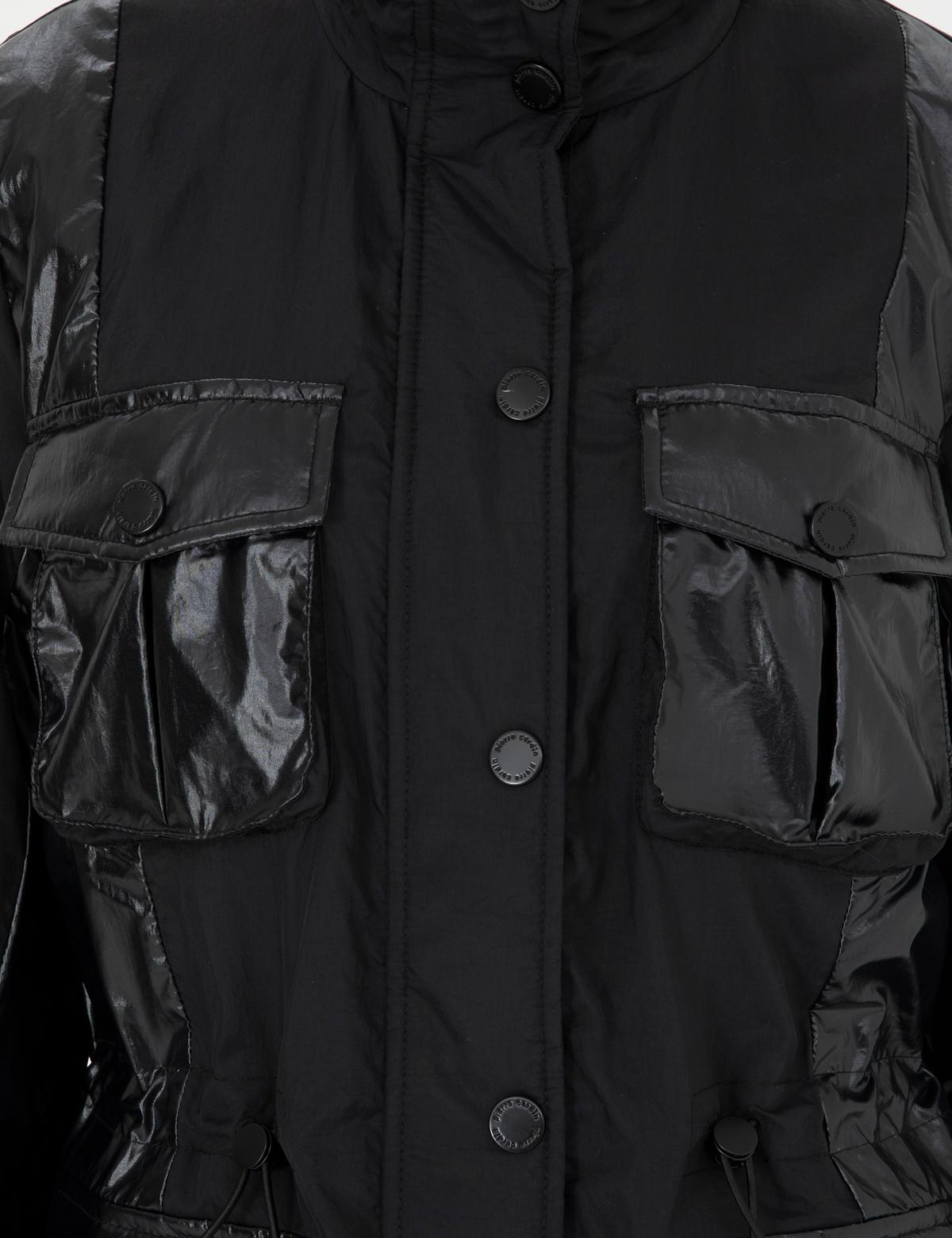 Siyah Slim Fit Mevsimlik Mont - 50282338021