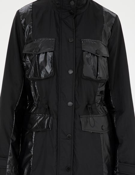 Siyah Slim Fit Mevsimlik Mont - 50282338021