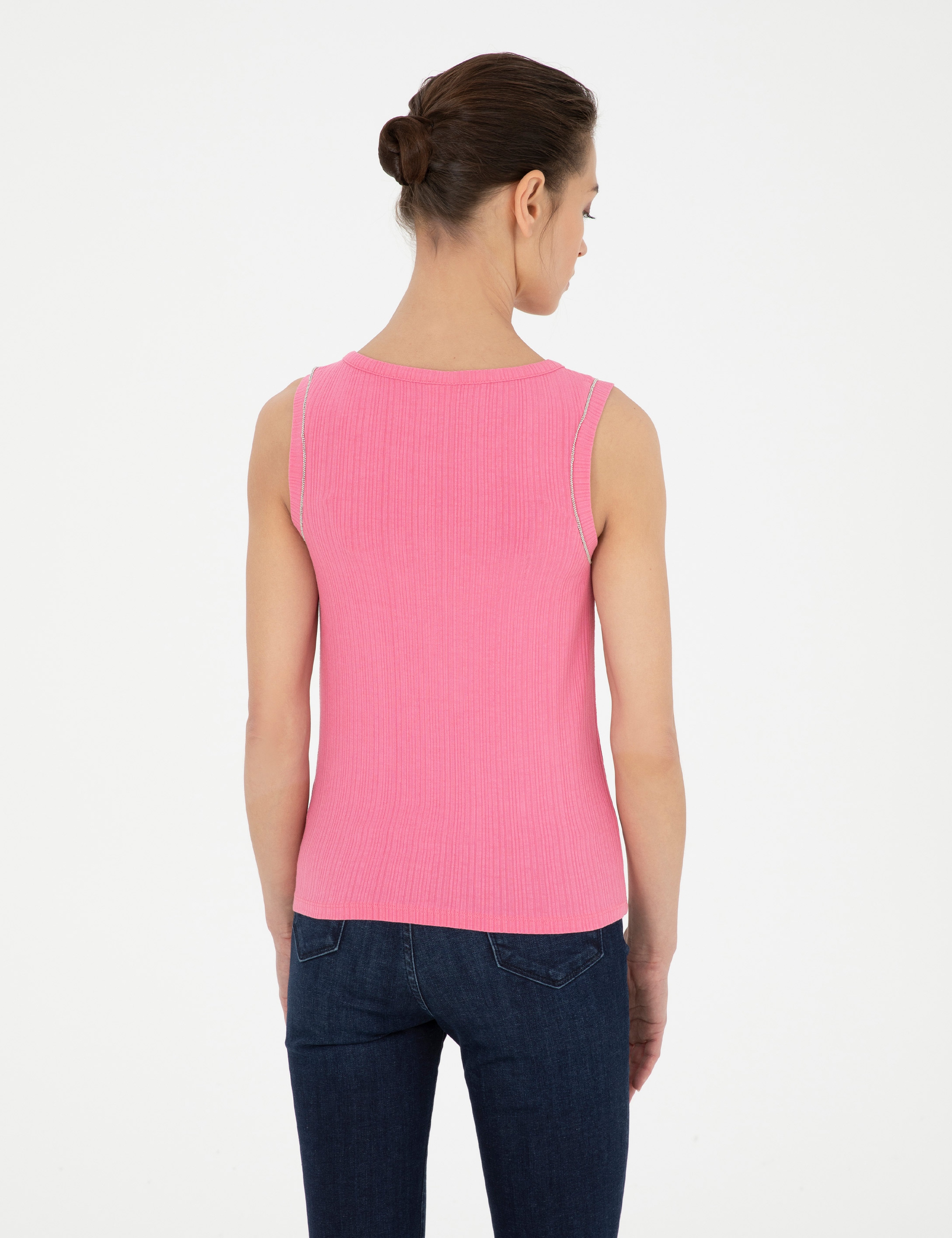 Pembe Extra Slim Fit Tişört
