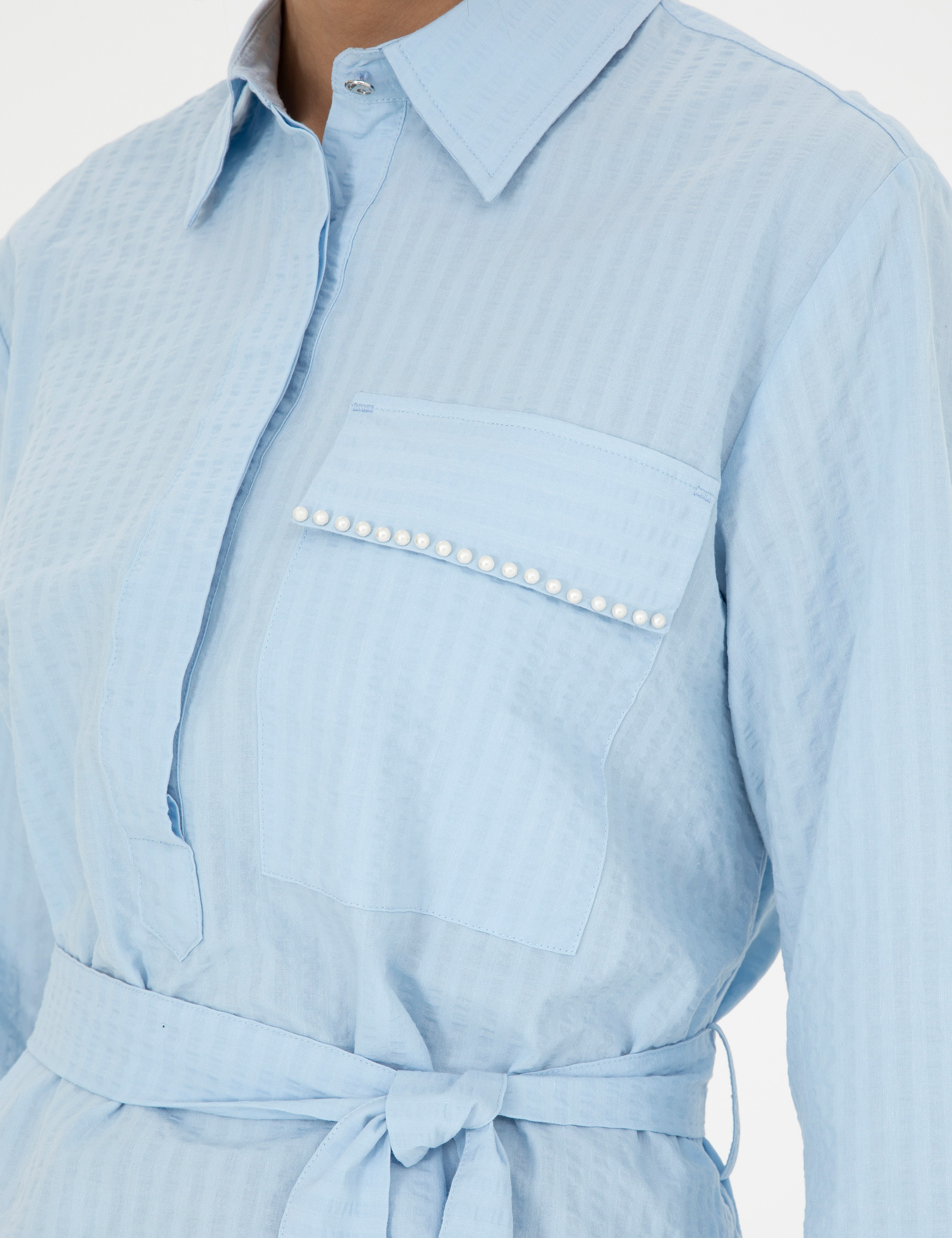 Mavi Comfort Fit Tunik - Image 7