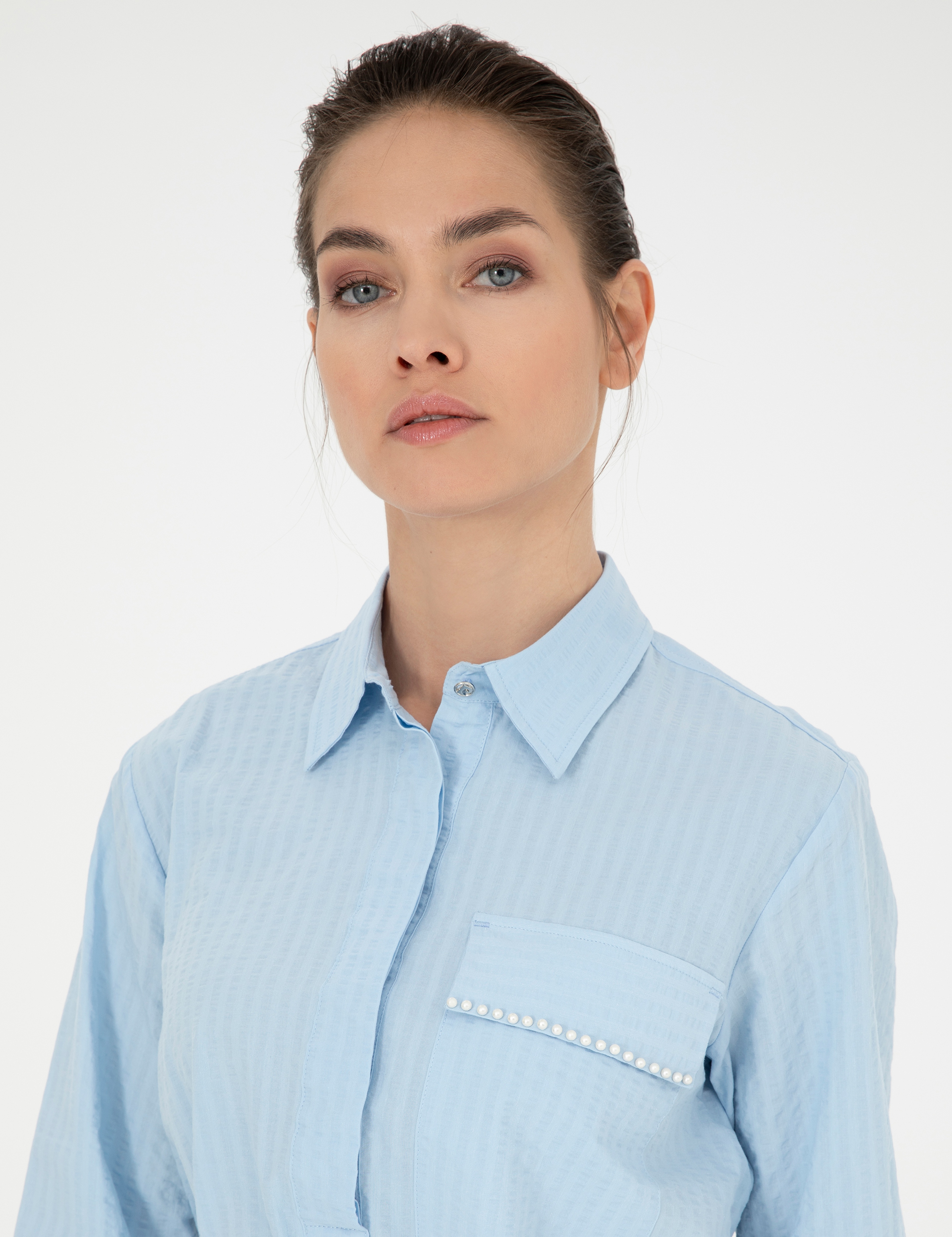 Mavi Comfort Fit Tunik - Image 2