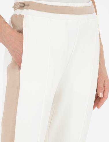 Ekru Regular Fit Eşofman Altı