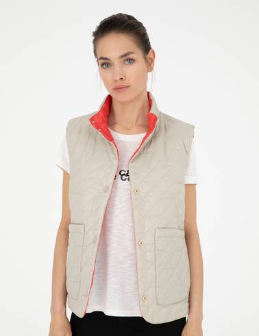 Nar Çiçeği Regular Fit Yelek