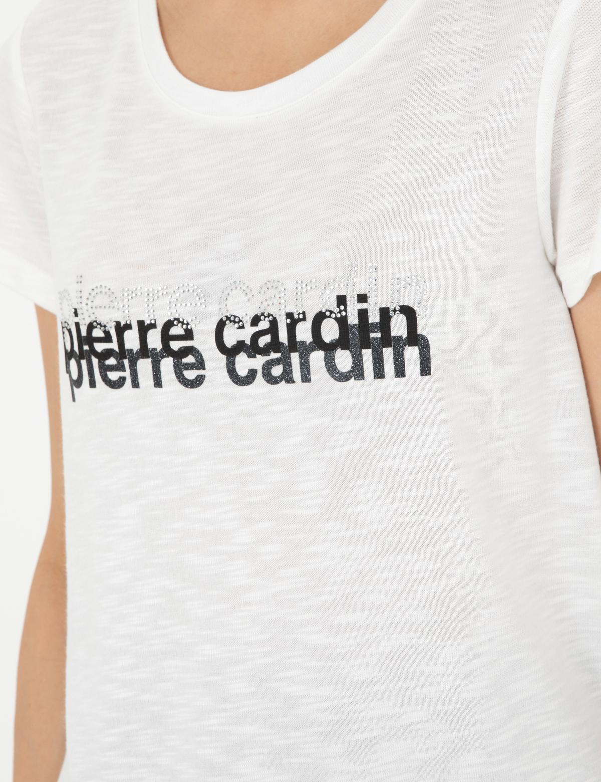 Beyaz Regular Fit Tişört - 50283451007