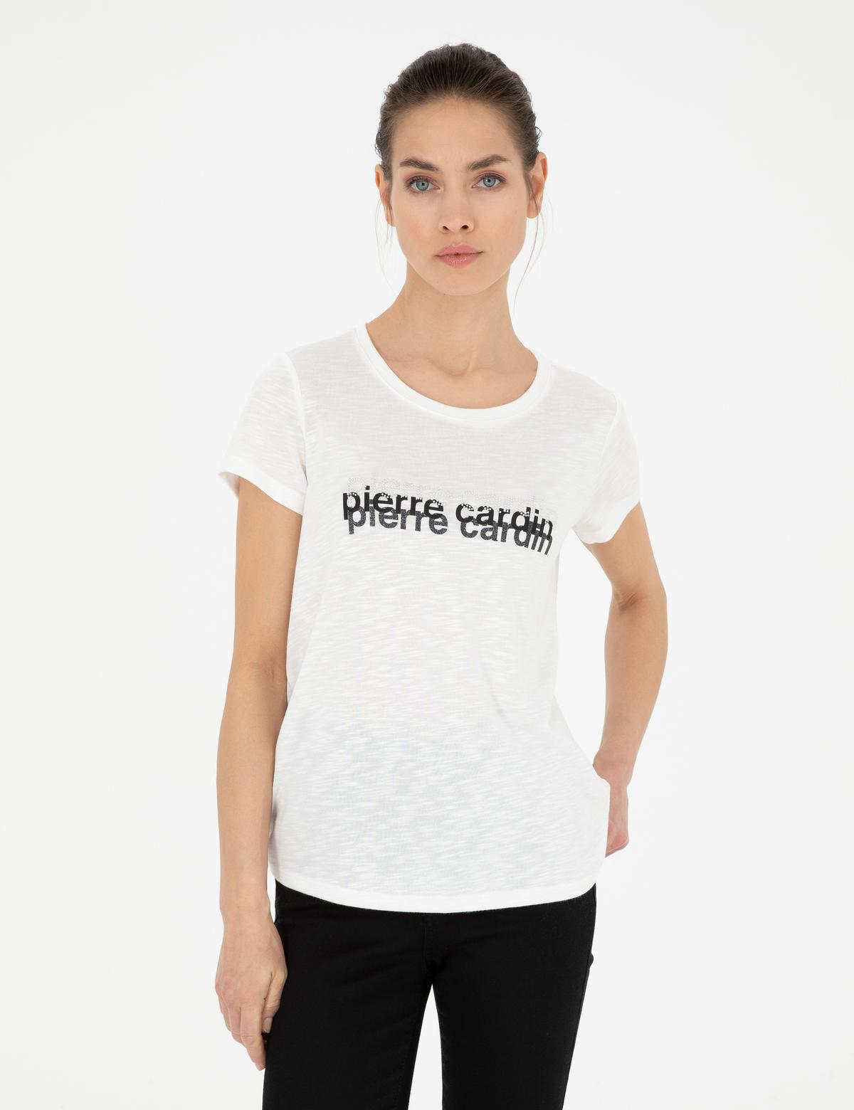 Beyaz Regular Fit Tişört