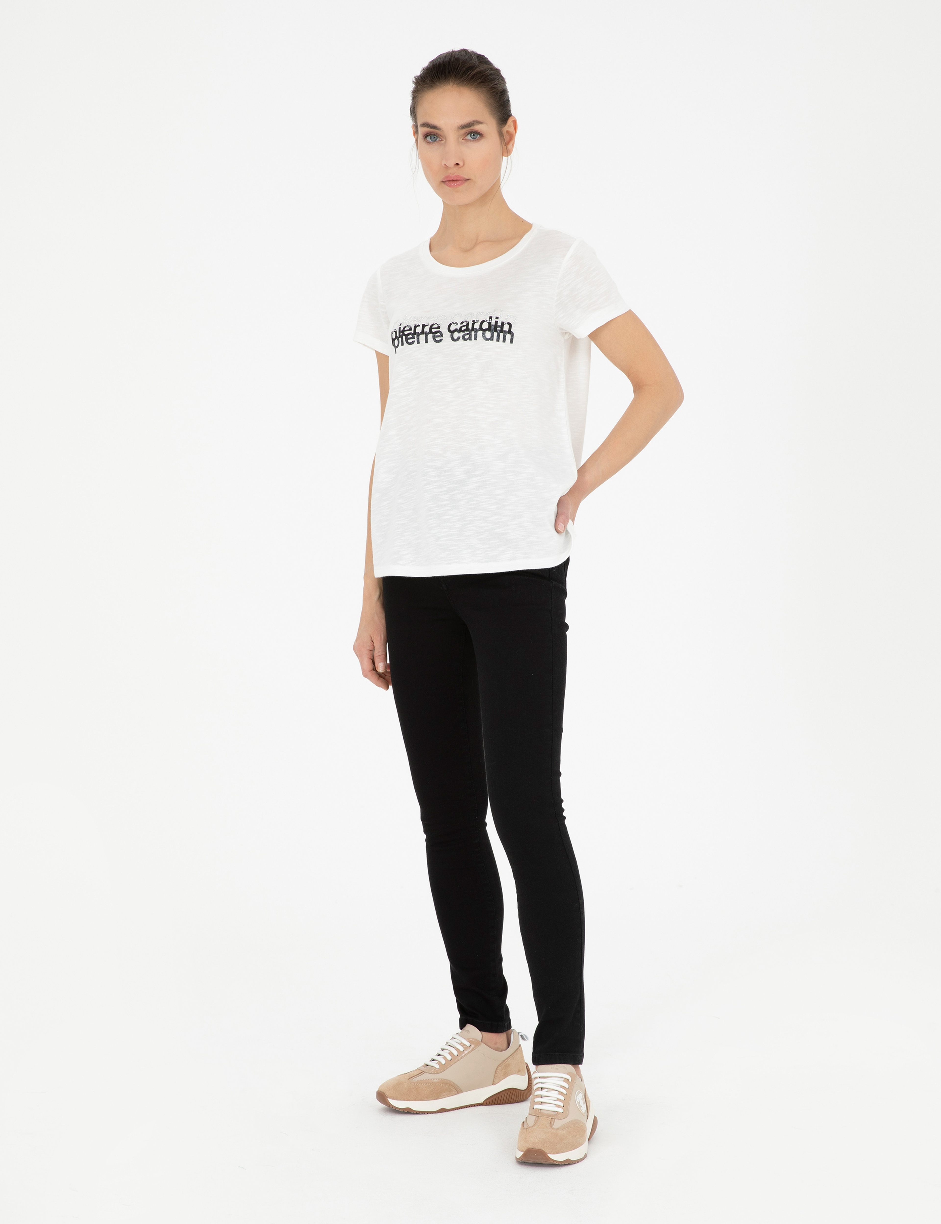 Siyah Skinny Fit Jean Pantolon
