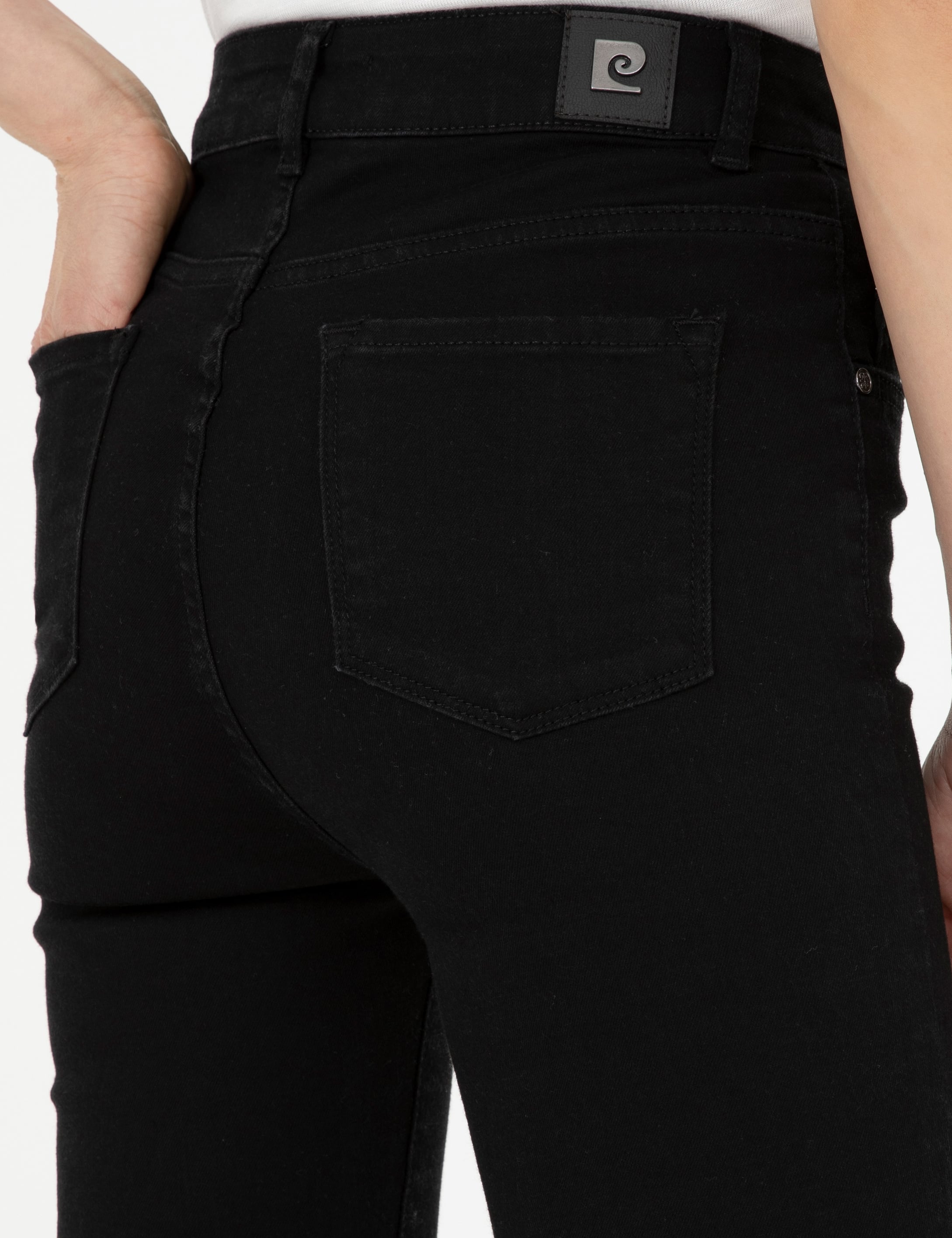 Siyah Skinny Fit Jean Pantolon - Image 7
