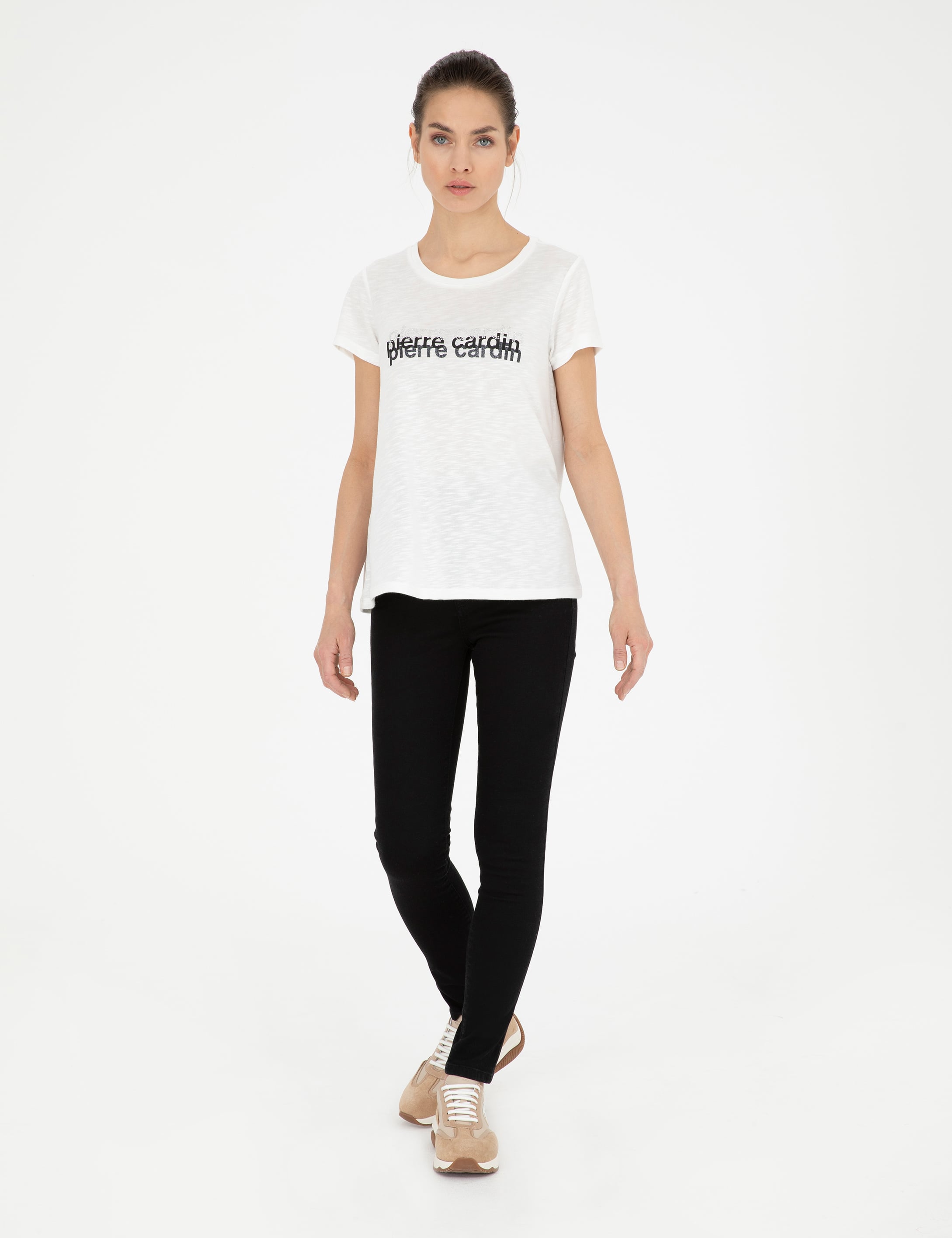 Siyah Skinny Fit Jean Pantolon - Image 3