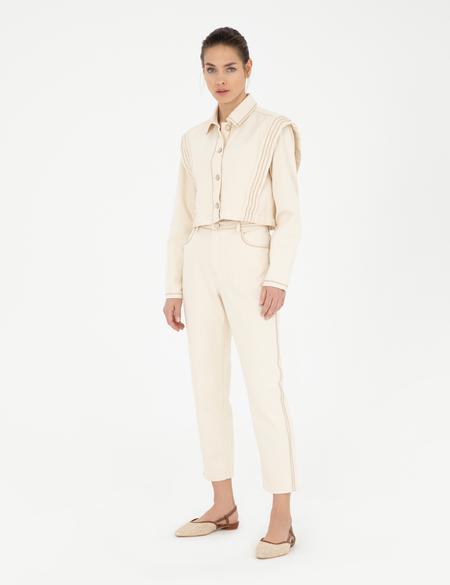 Krem Carrot Fit Spor Pantolon - 50289796006