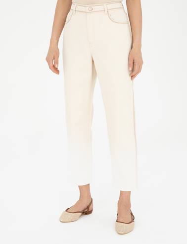 Krem Carrot Fit Spor Pantolon