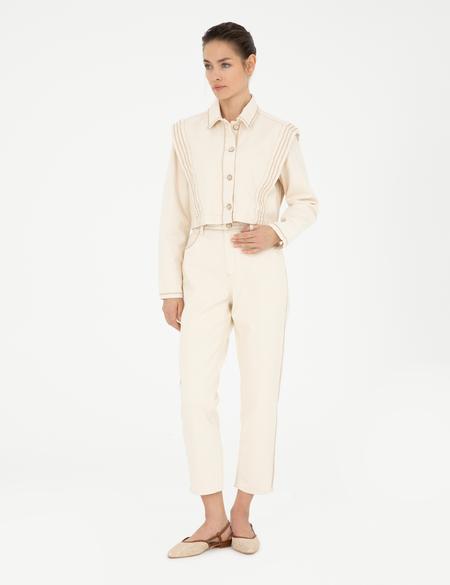 Krem Carrot Fit Spor Pantolon - 50289796006