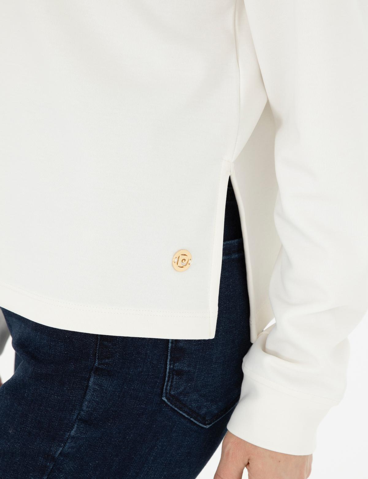 Ekru Regular Fit Sweatshirt - 50282639005