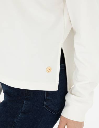 Ekru Regular Fit Sweatshirt