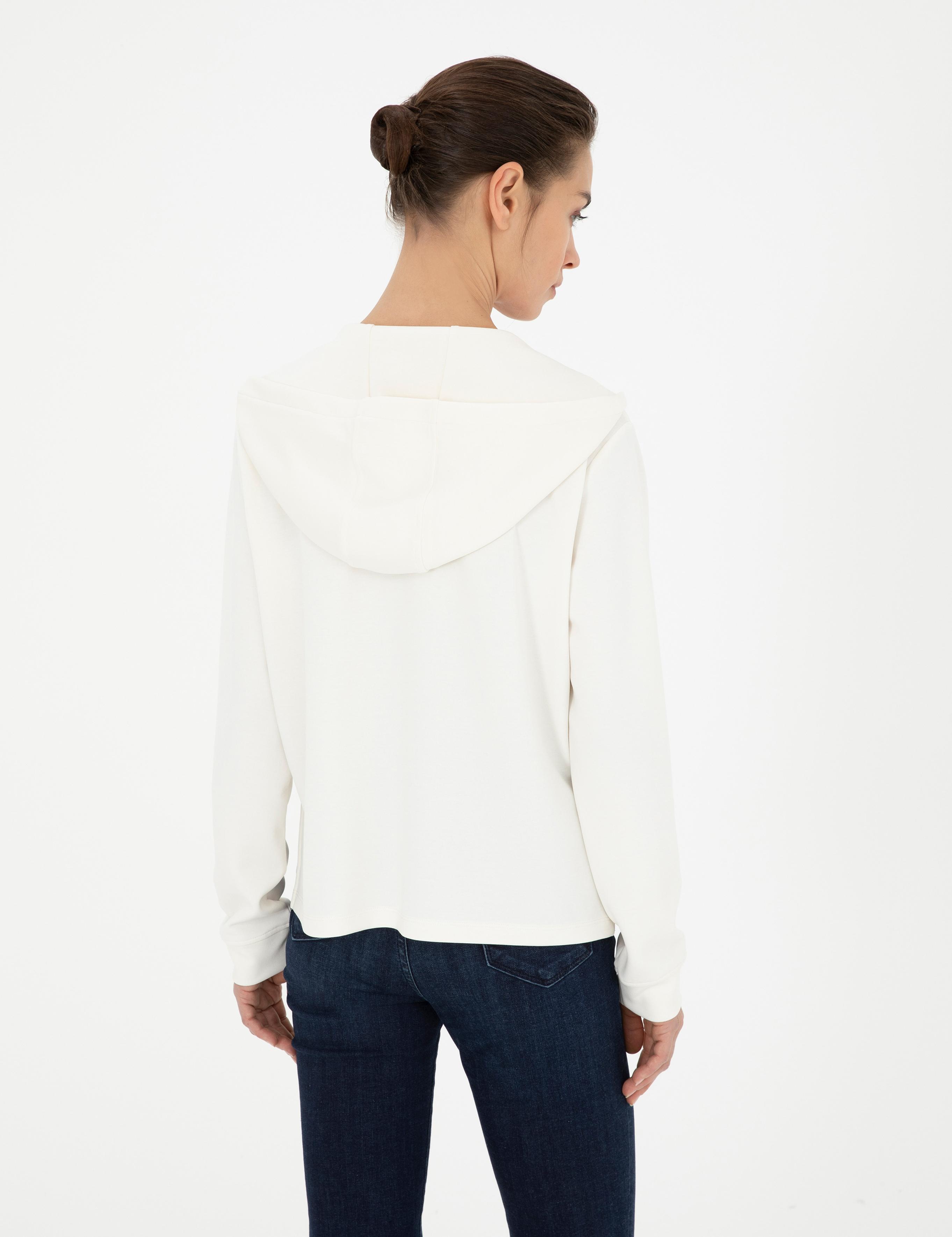 Ekru Regular Fit Sweatshirt