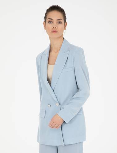 Mavi Kupro Oversize Ceket