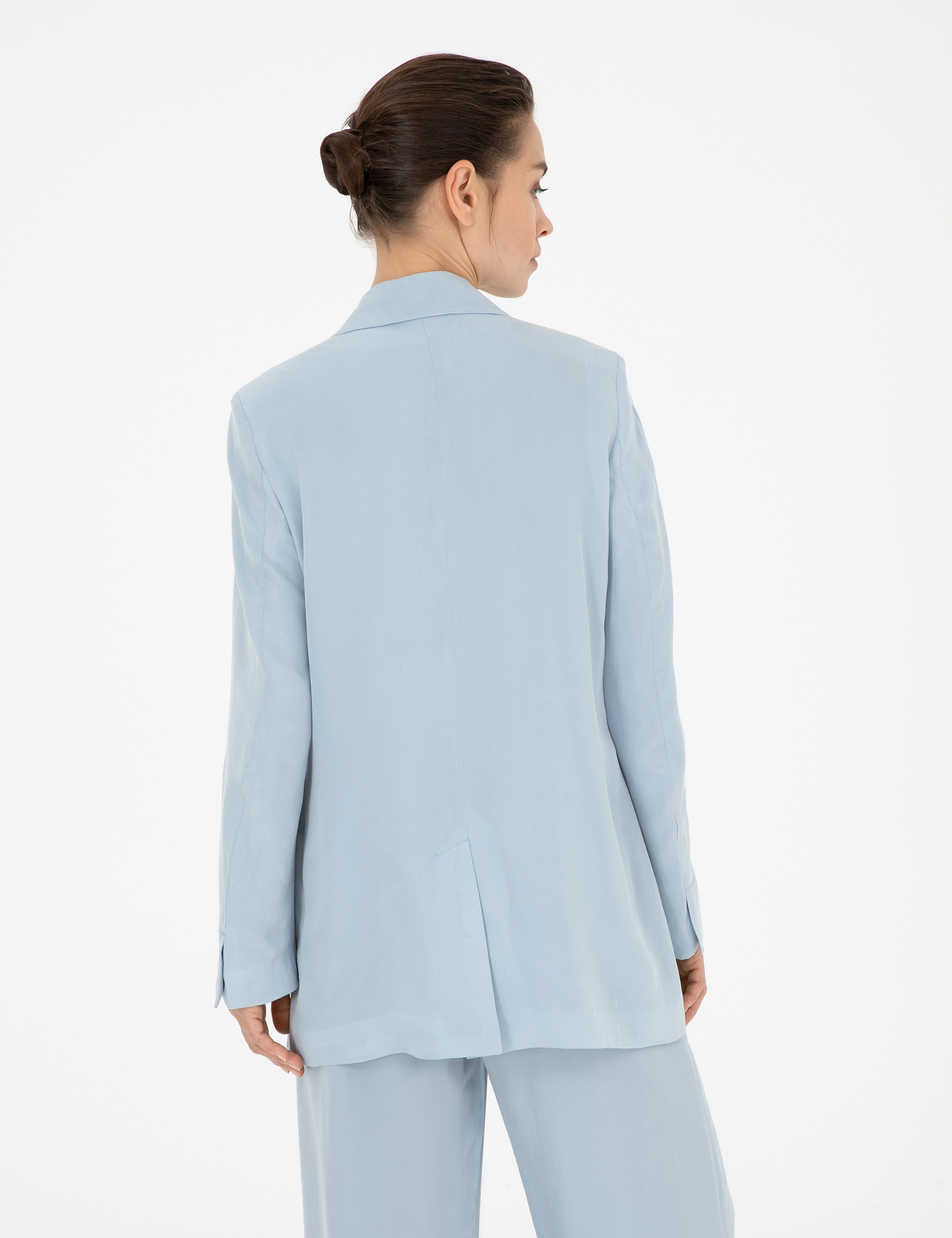 Mavi Kupro Oversize Ceket - Image 5