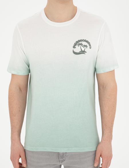 Yeşil Regular Fit Tişört - 50281117018