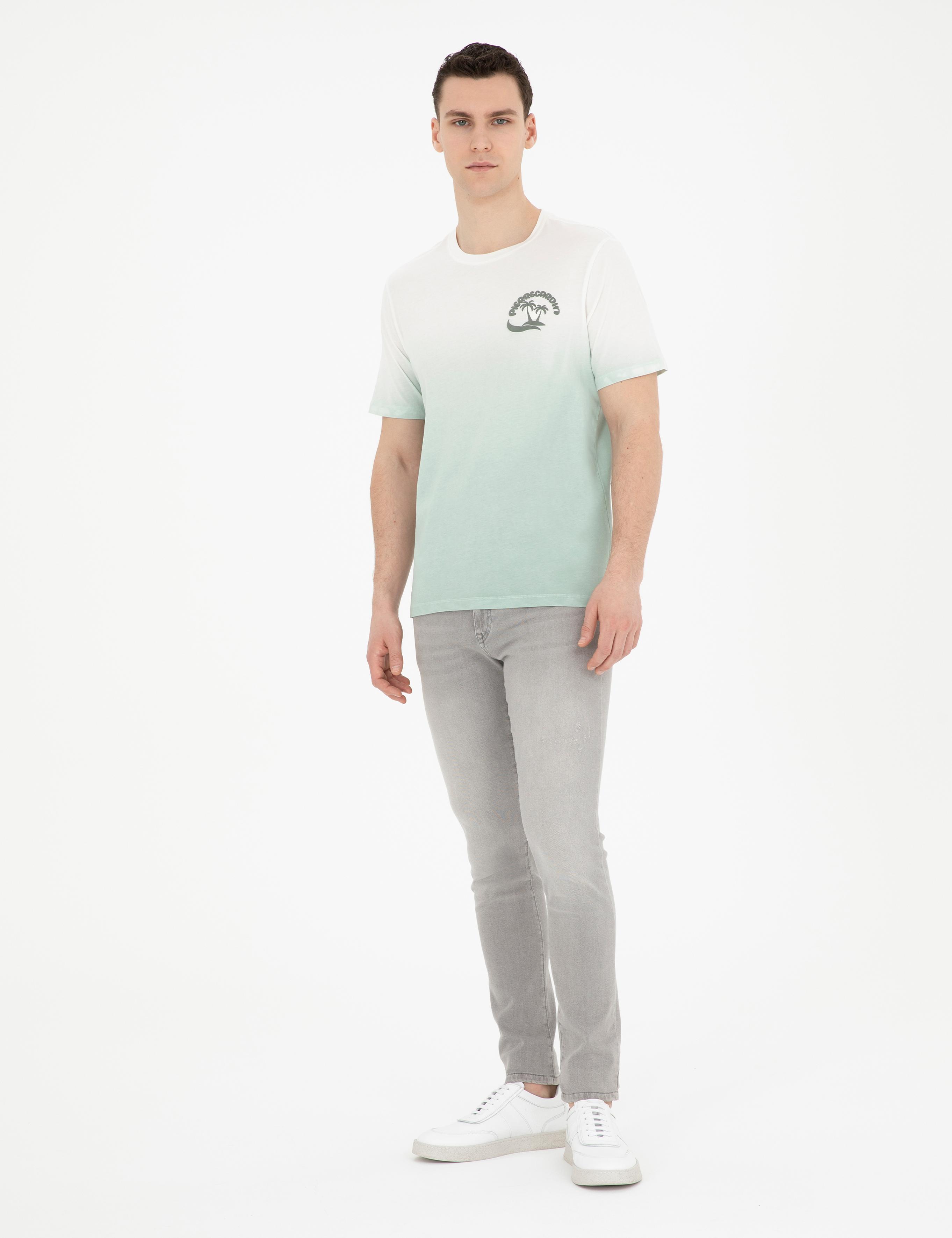 Yeşil Regular Fit Tişört