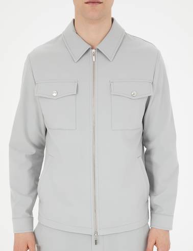 Taş Regular Fit Fermuarlı Ceket