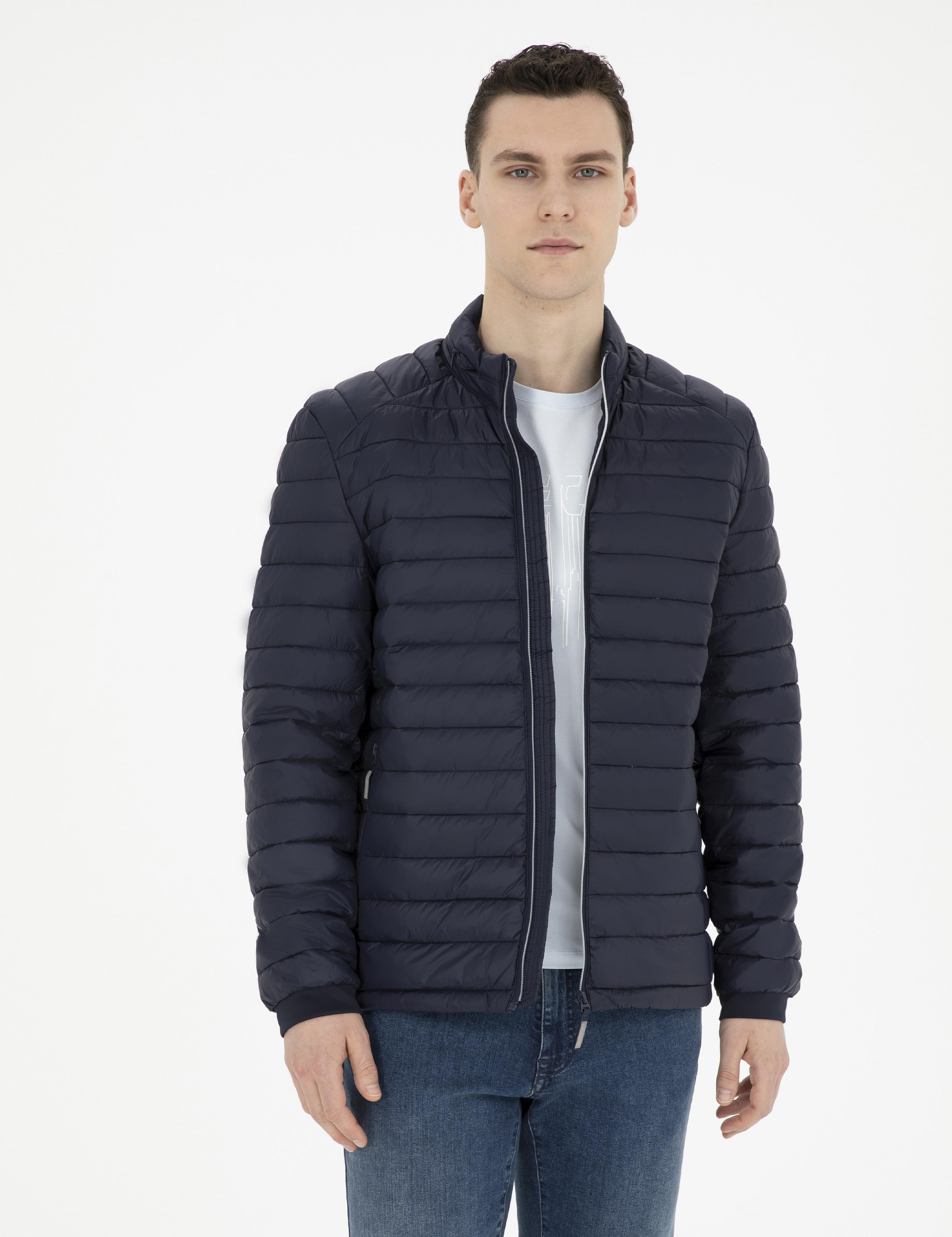 Lacivert Şişme Mont