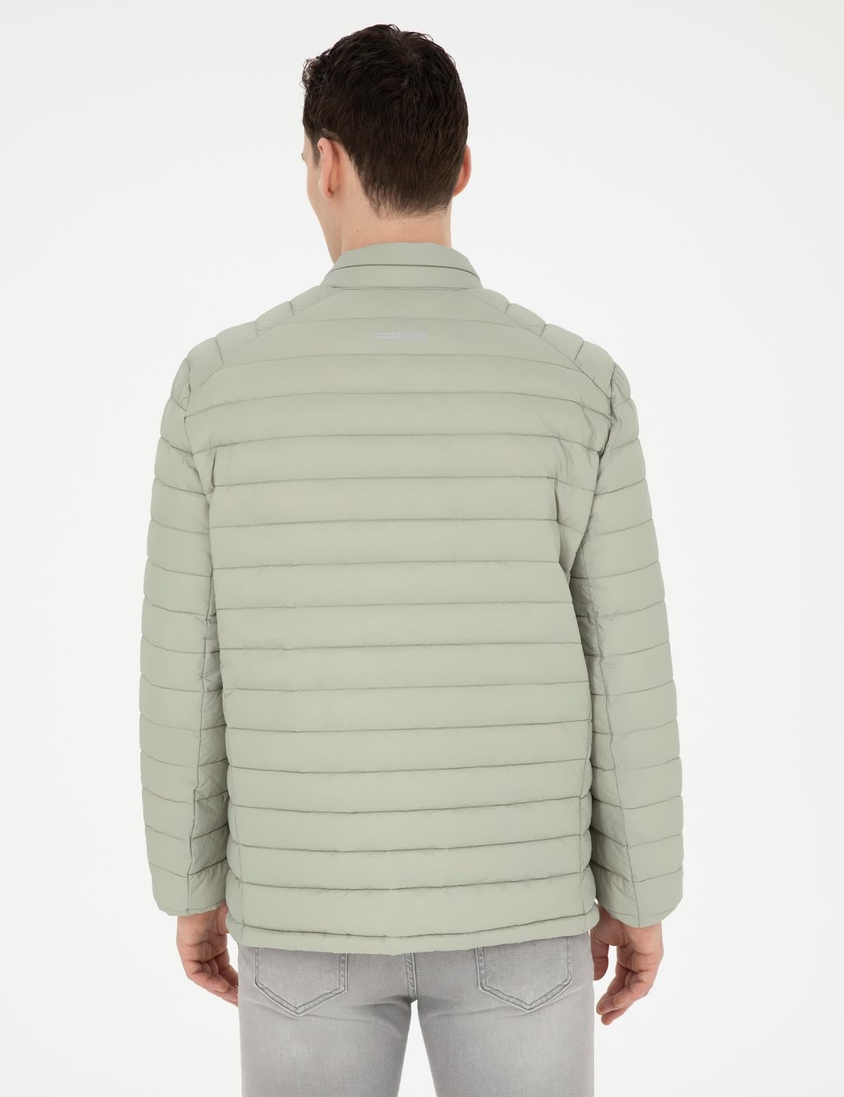 Yeşil Şişme Mont - 50285384053