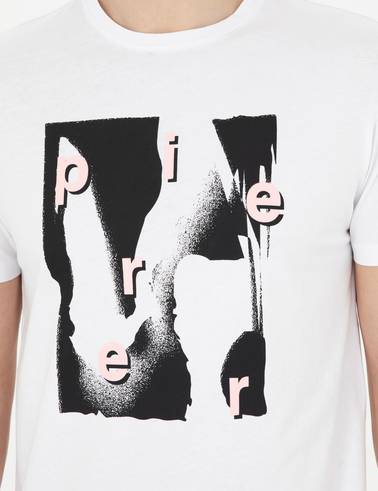 Beyaz Slim Fit Tişört