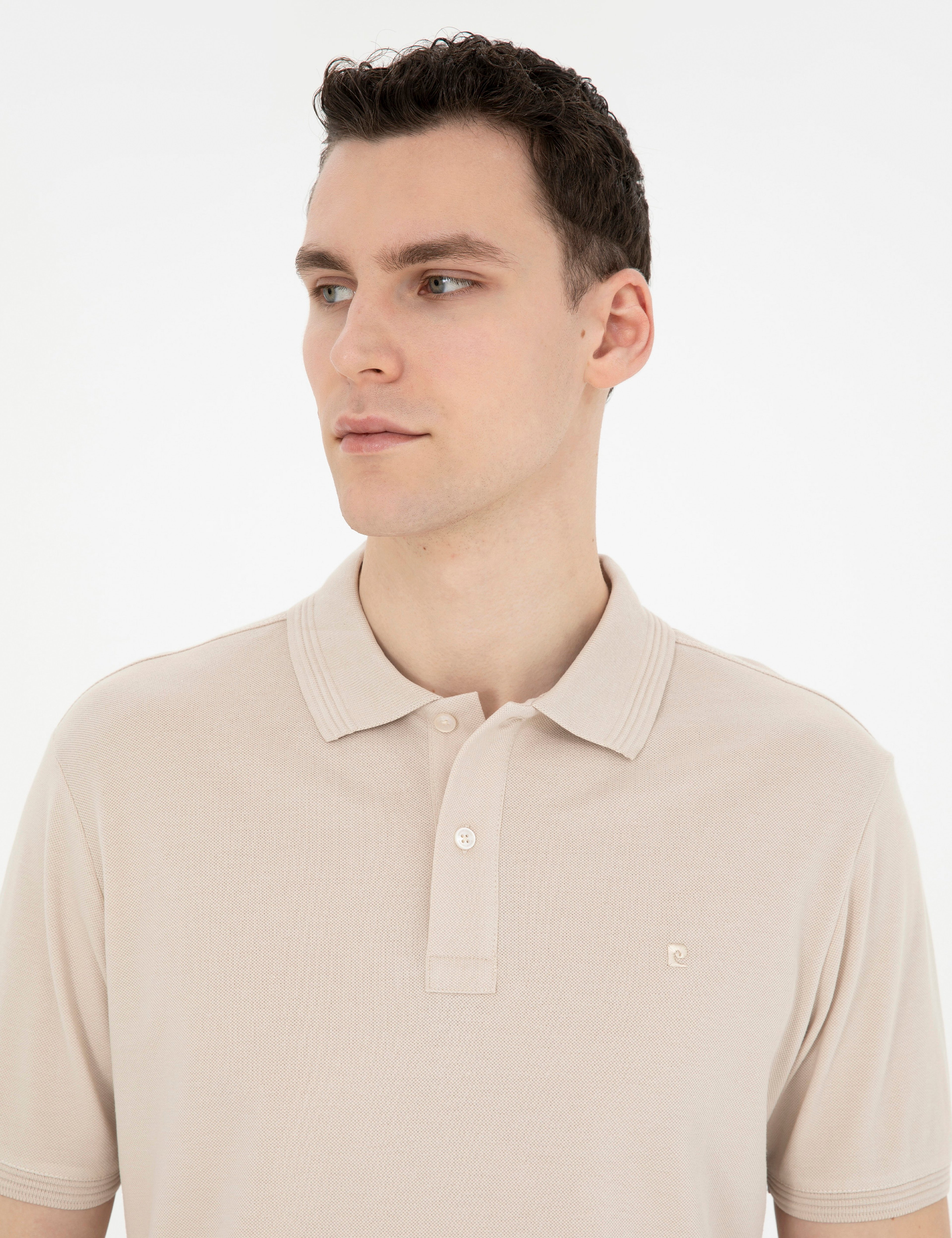 Taş Slim Fit Basic Tişört - Image 2