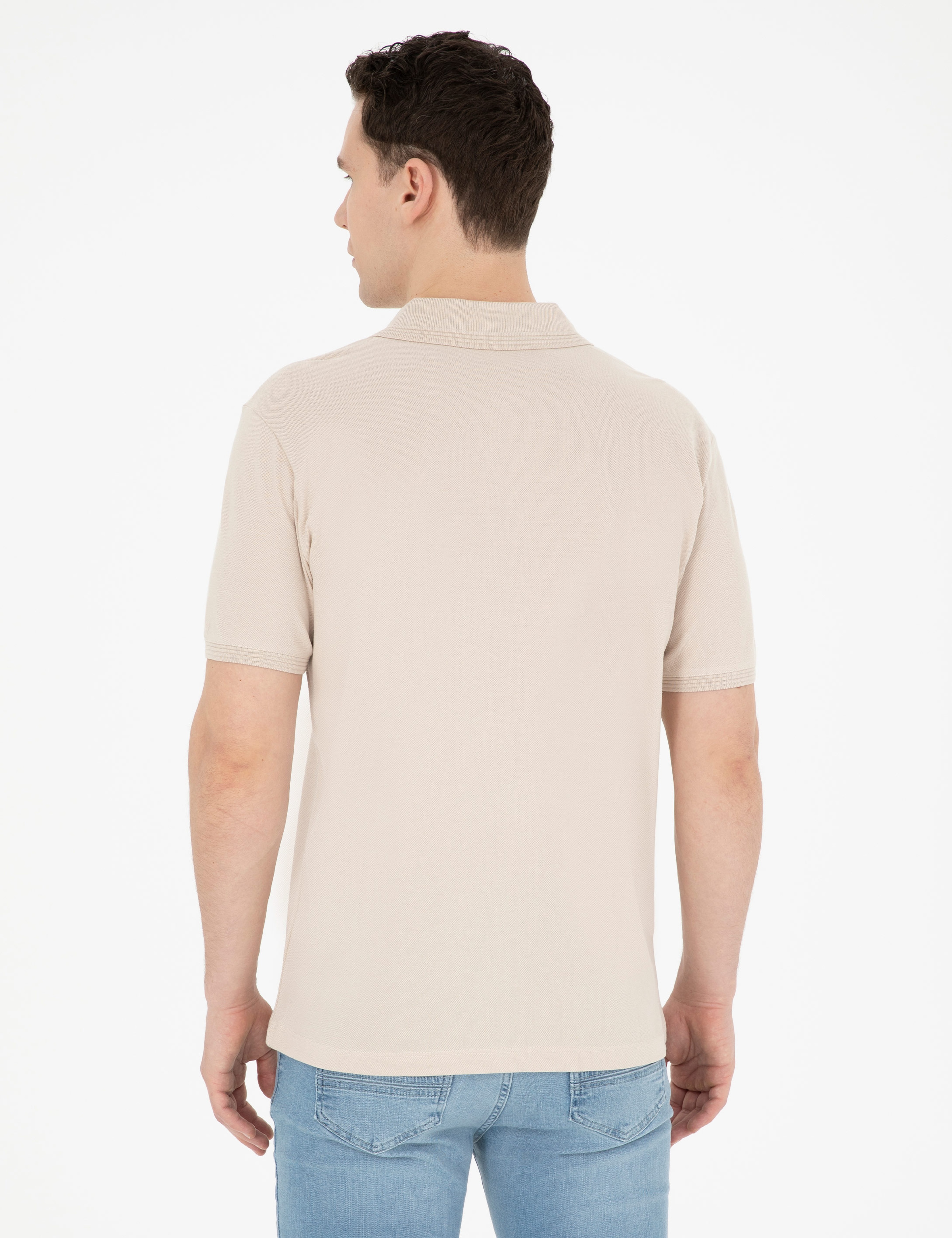 Taş Slim Fit Basic Tişört - Image 5