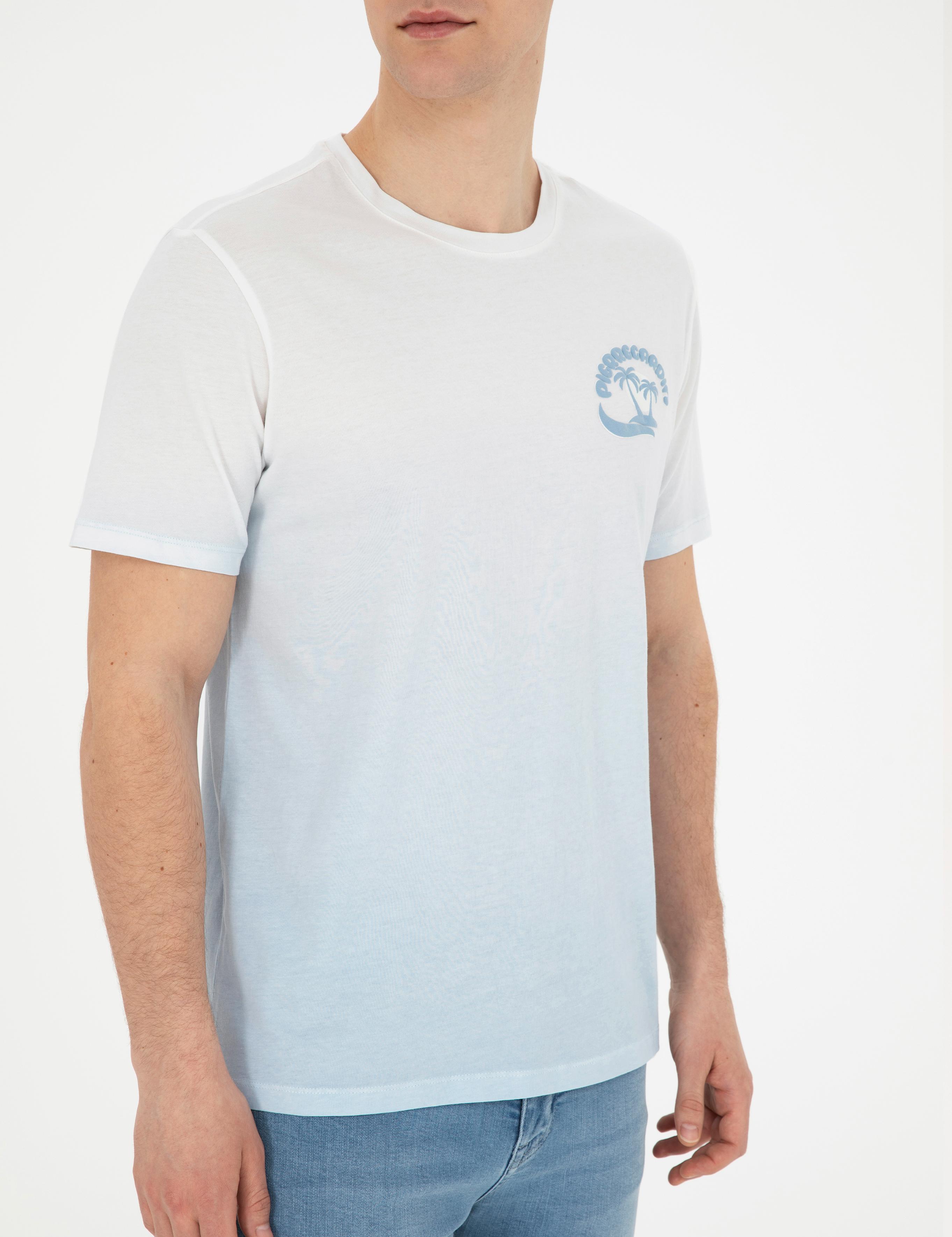 Açık Mavi Regular Fit Tişört