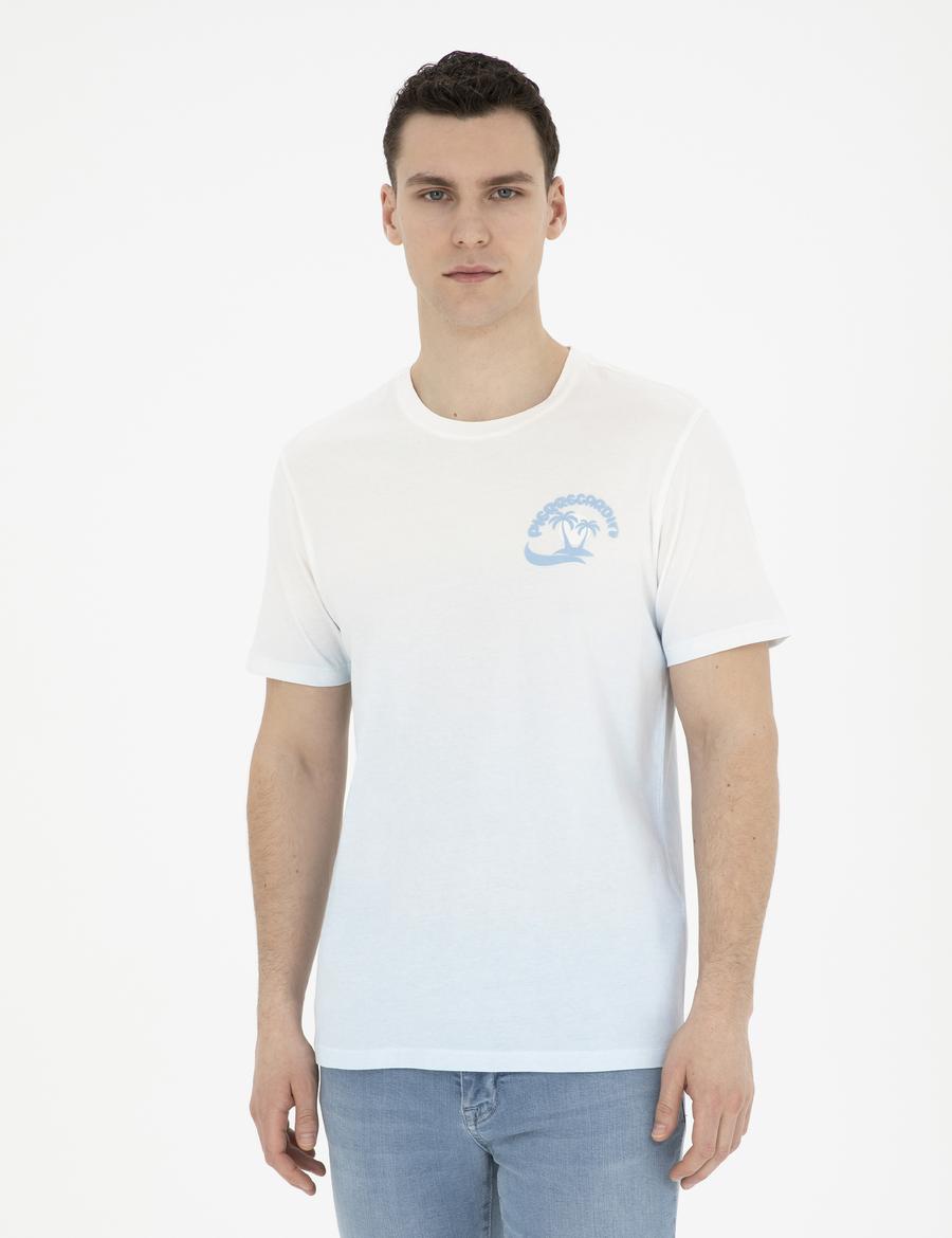 Açık Mavi Regular Fit Tişört