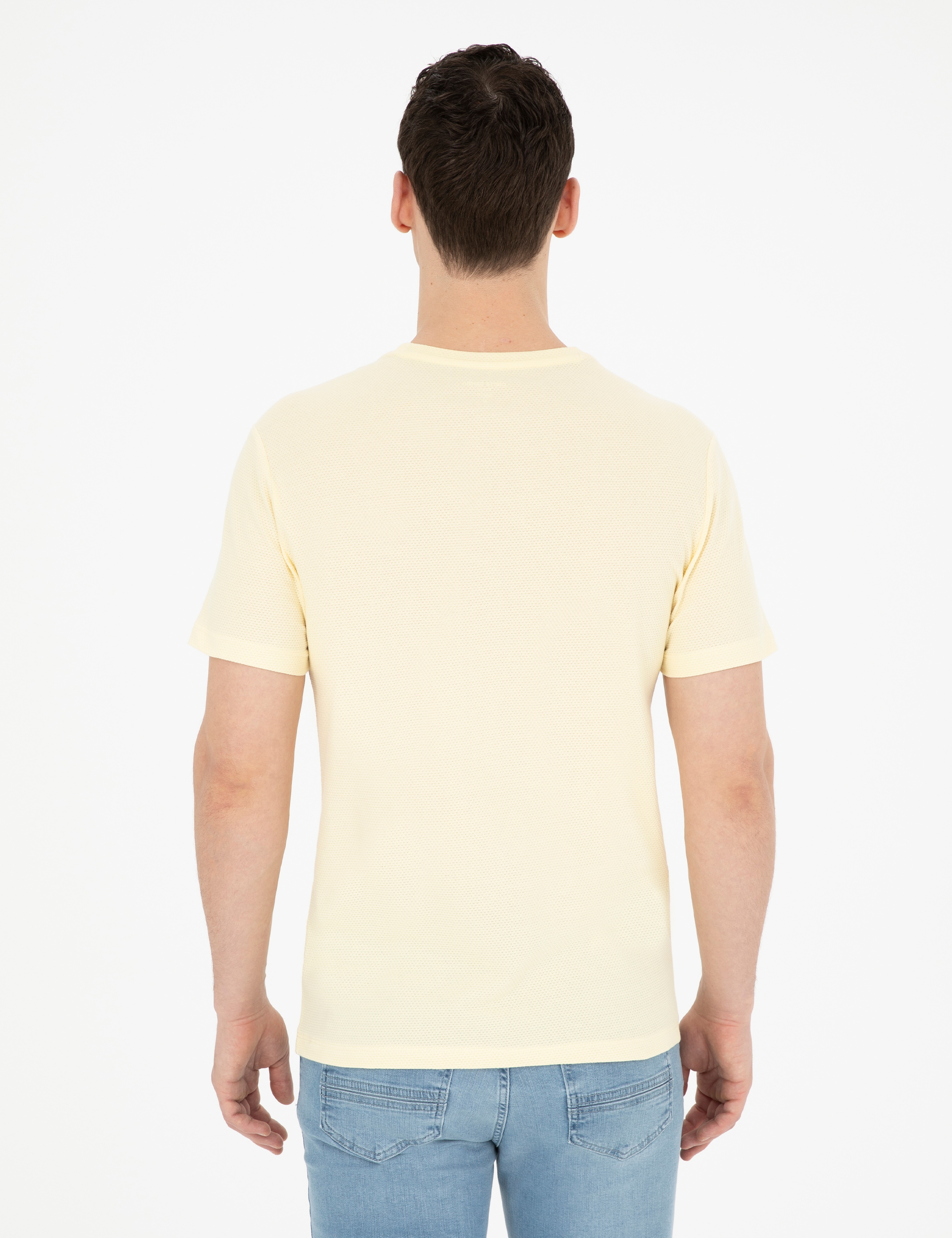 Limon Slim Fit Tişört - Image 5