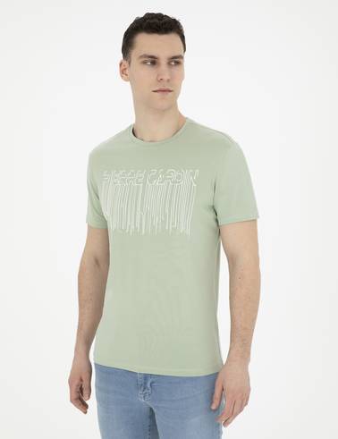 Yeşil Slim Fit Tişört