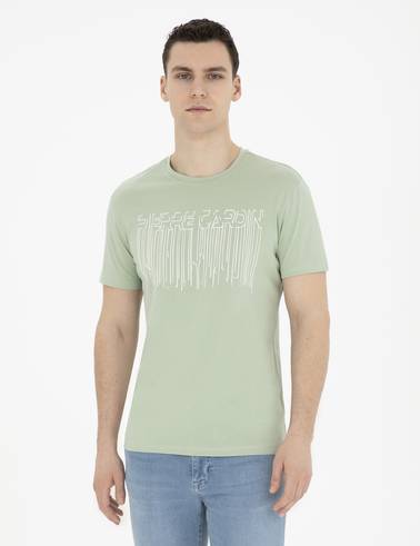 Yeşil Slim Fit Tişört