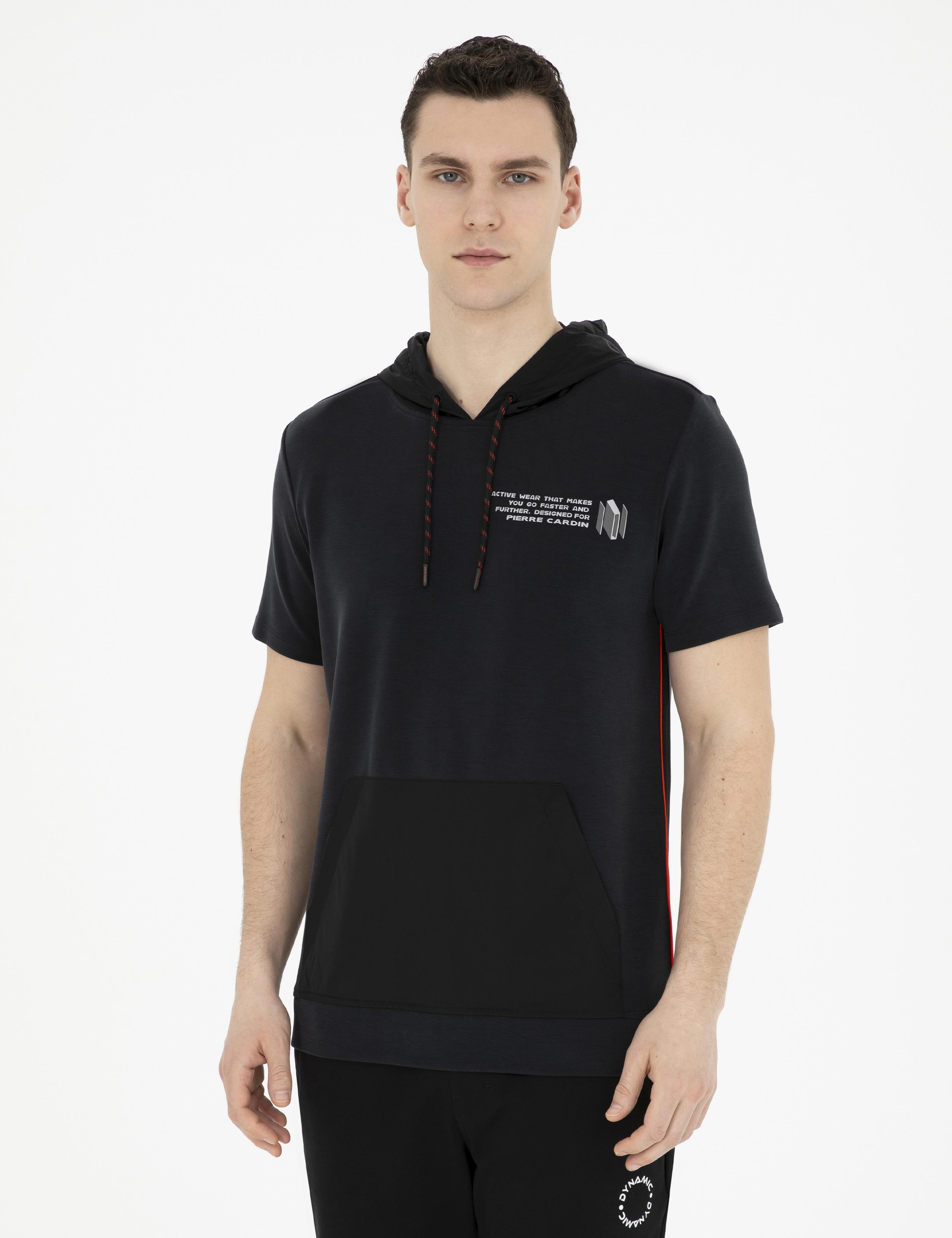 Siyah Regular Fit Sweatshirt