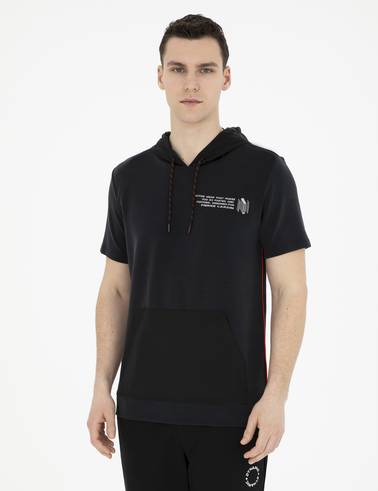 Siyah Regular Fit Sweatshirt