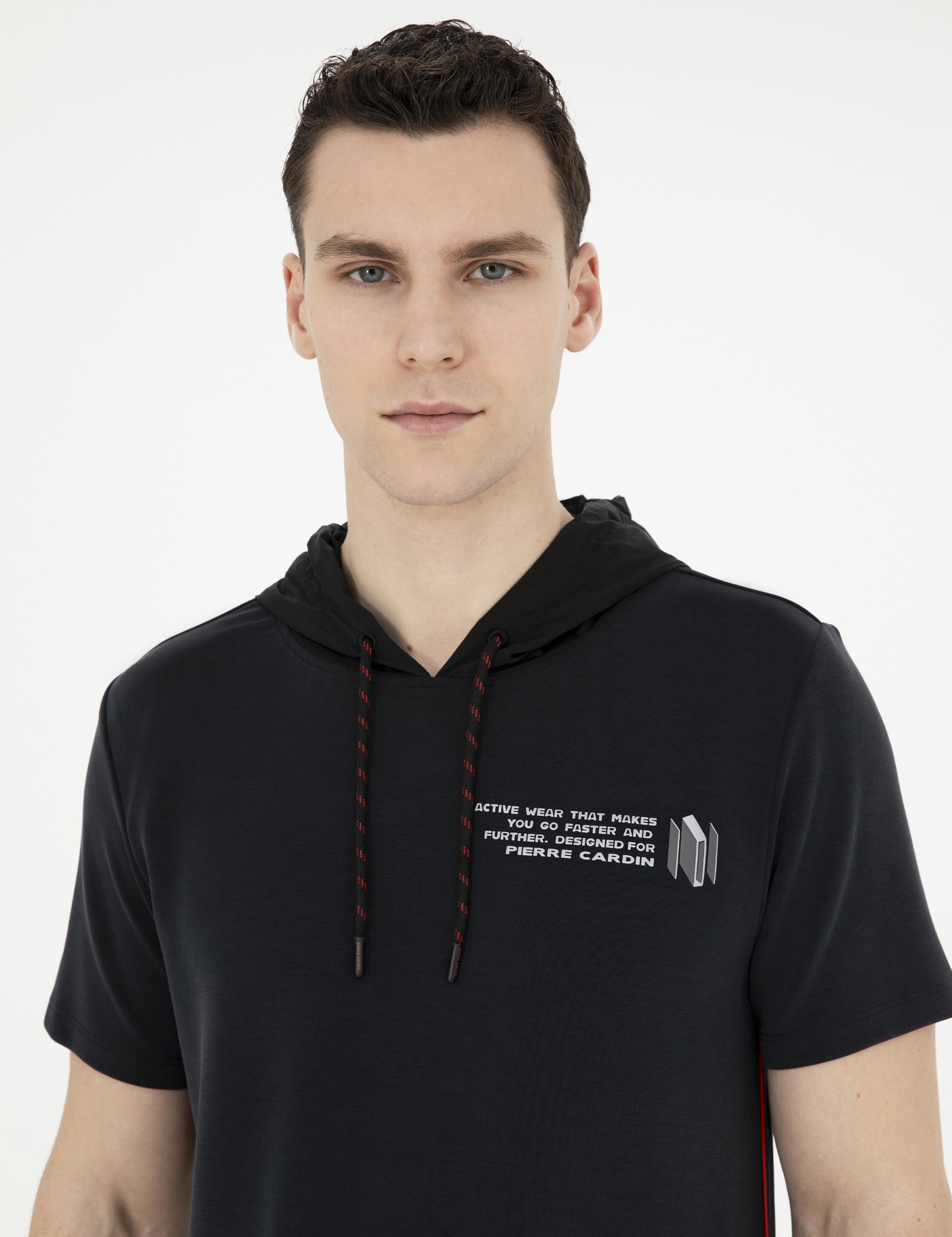 Siyah Regular Fit Sweatshirt