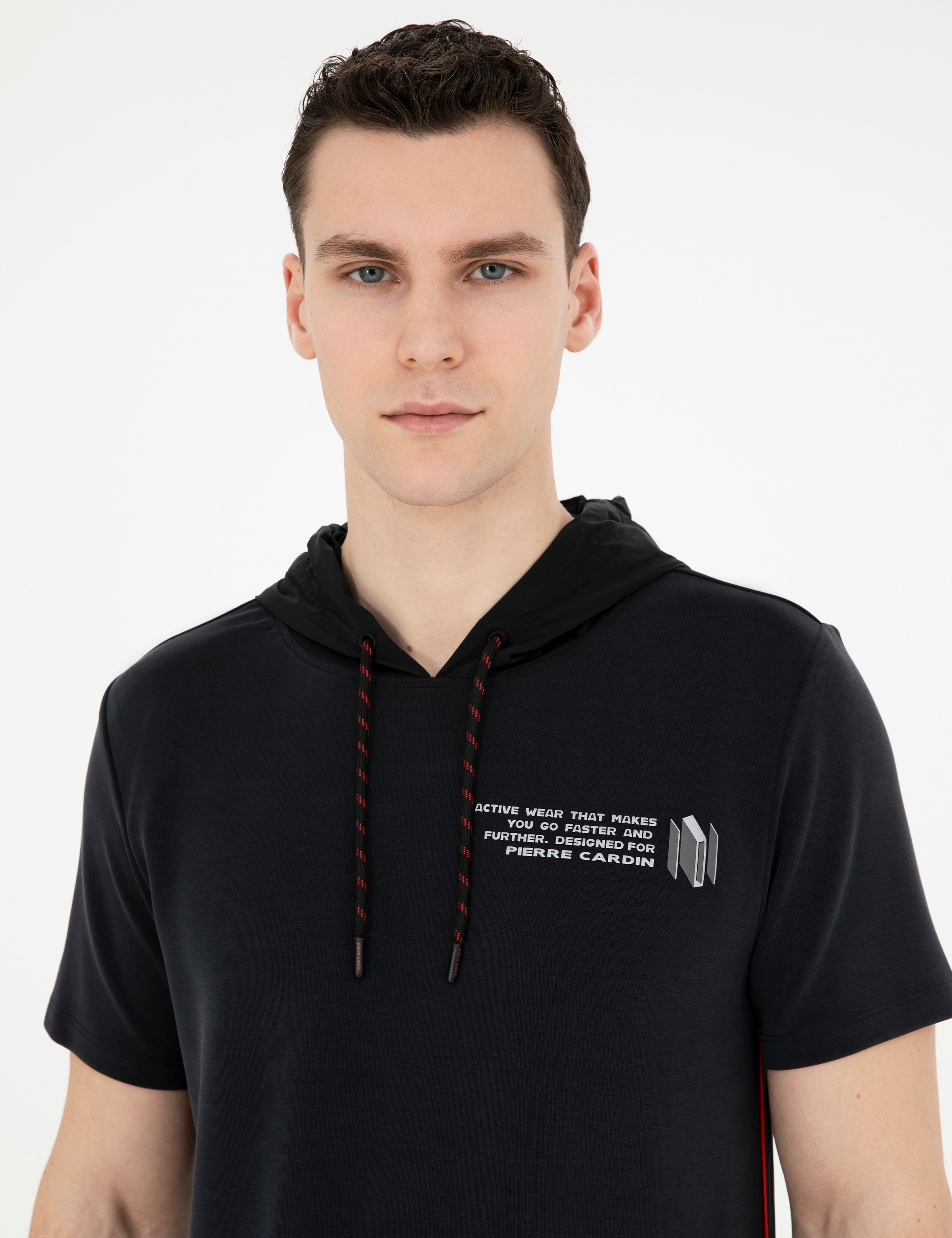 Siyah Regular Fit Sweatshirt - Image 2
