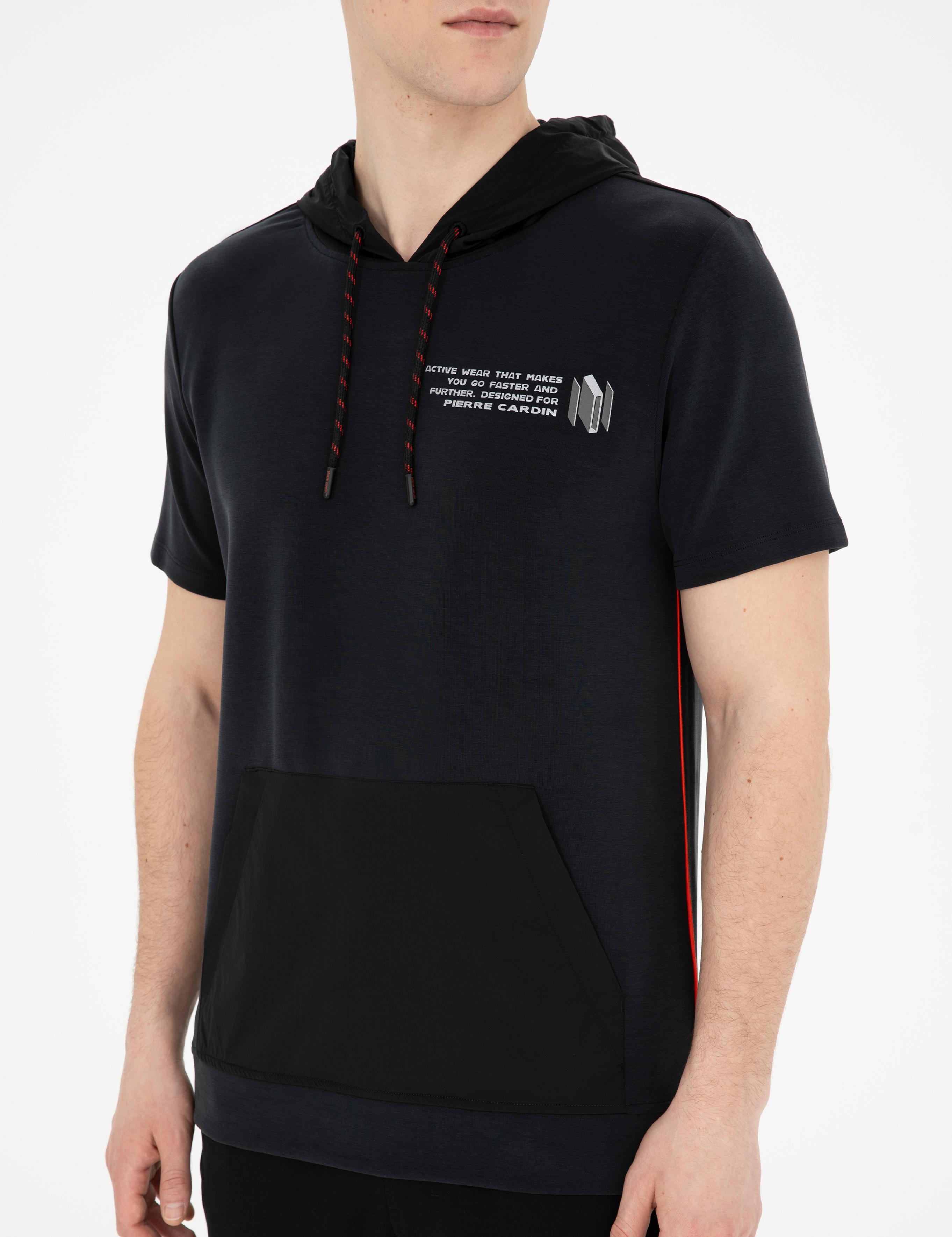 Siyah Regular Fit Sweatshirt