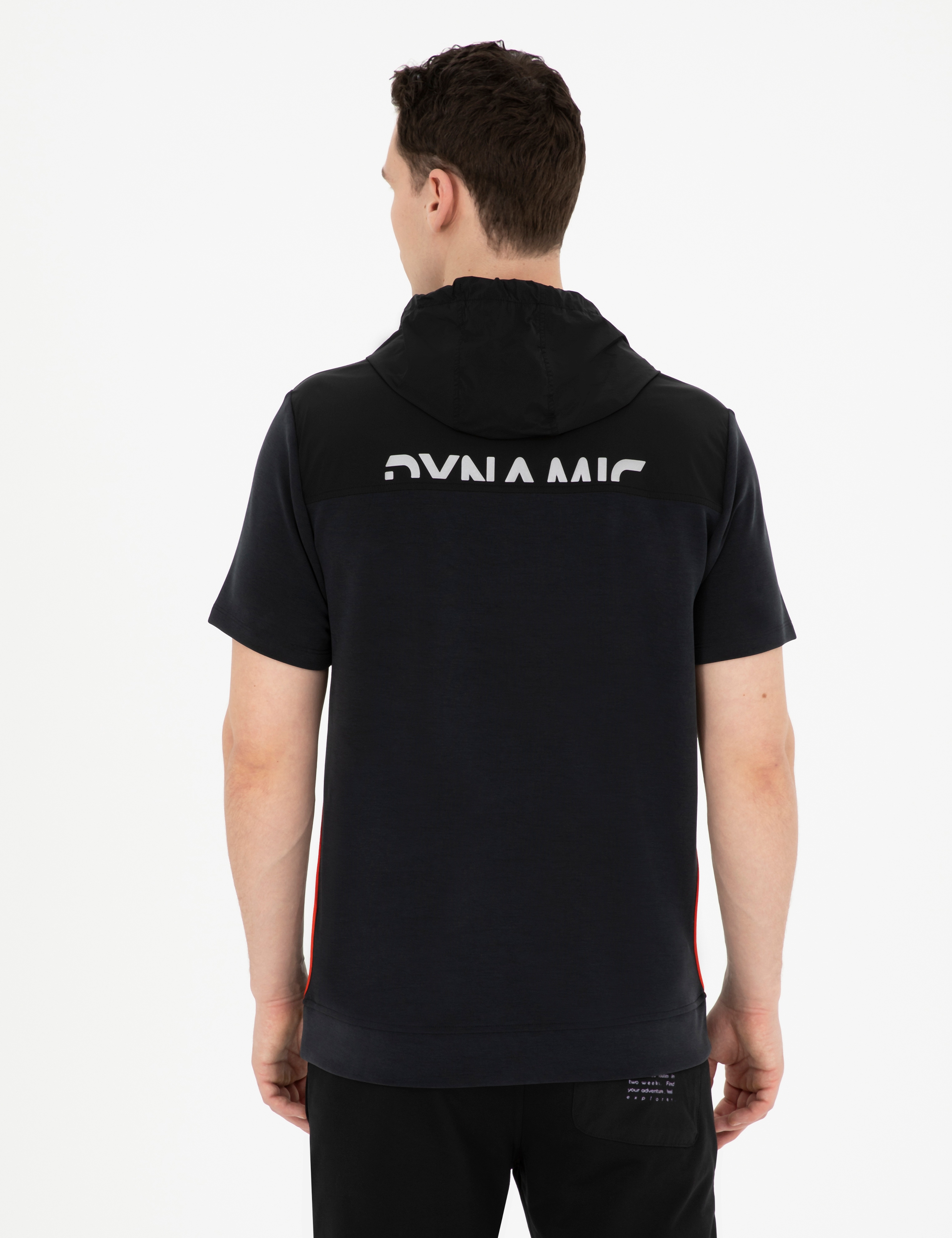 Siyah Regular Fit Sweatshirt - Image 5